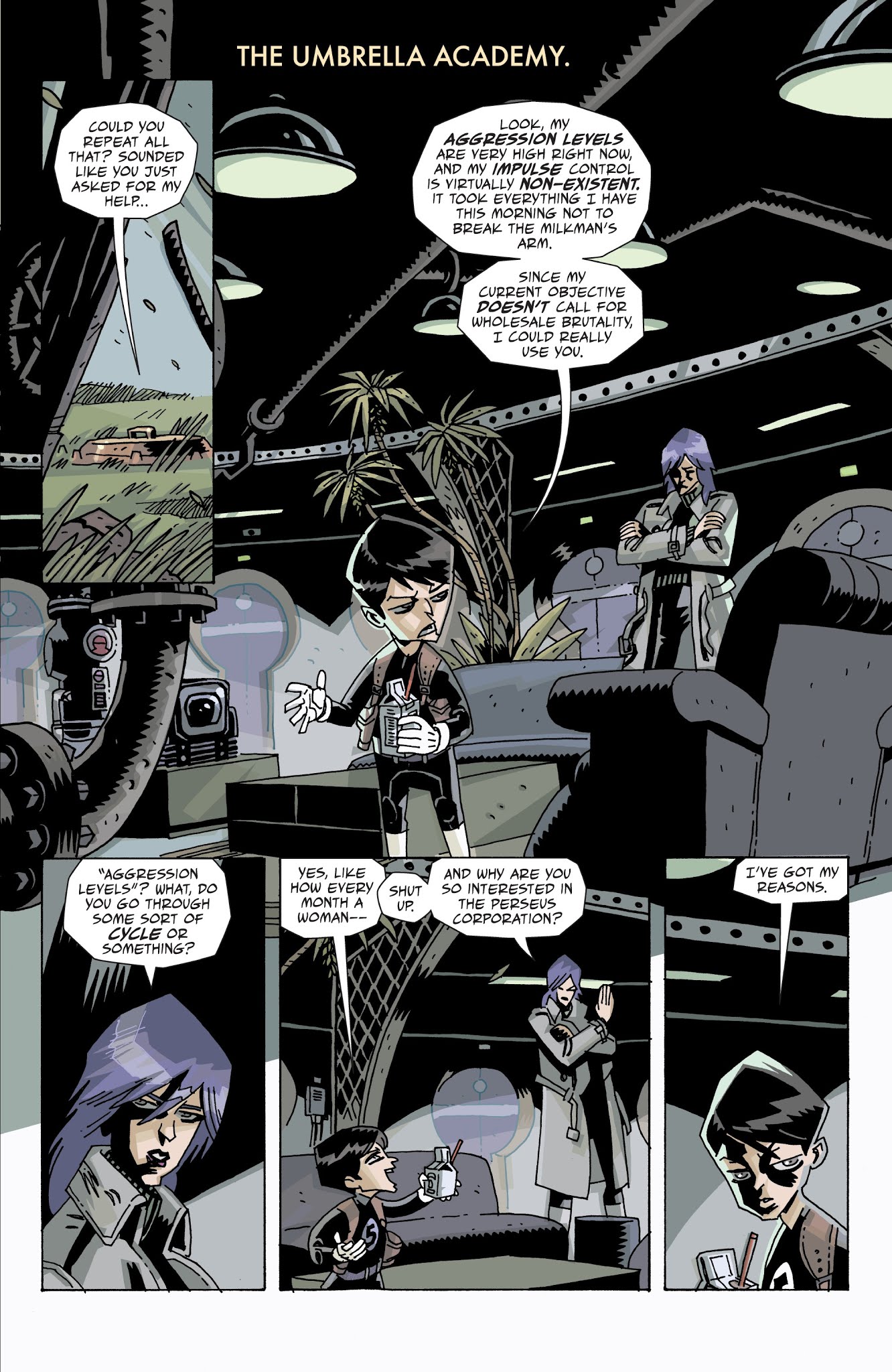Read online The Umbrella Academy: Hotel Oblivion comic -  Issue #3 - 5