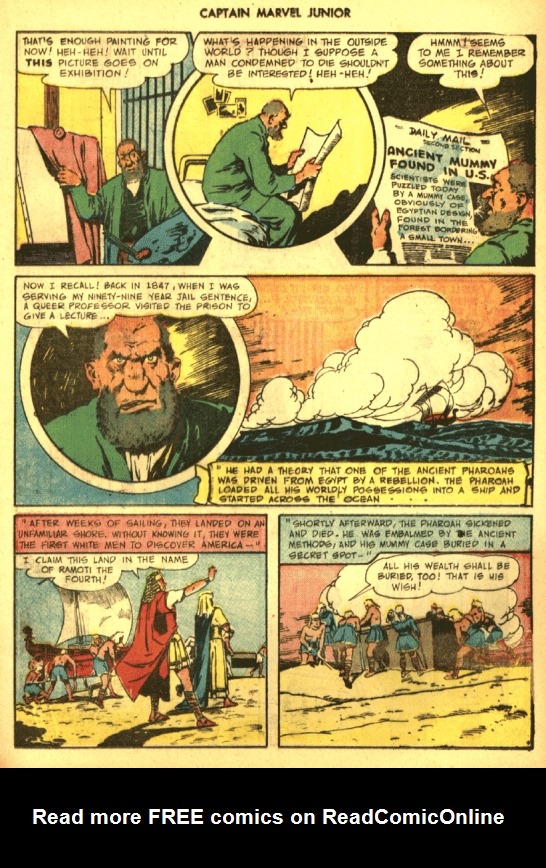 Read online Captain Marvel, Jr. comic -  Issue #39 - 11