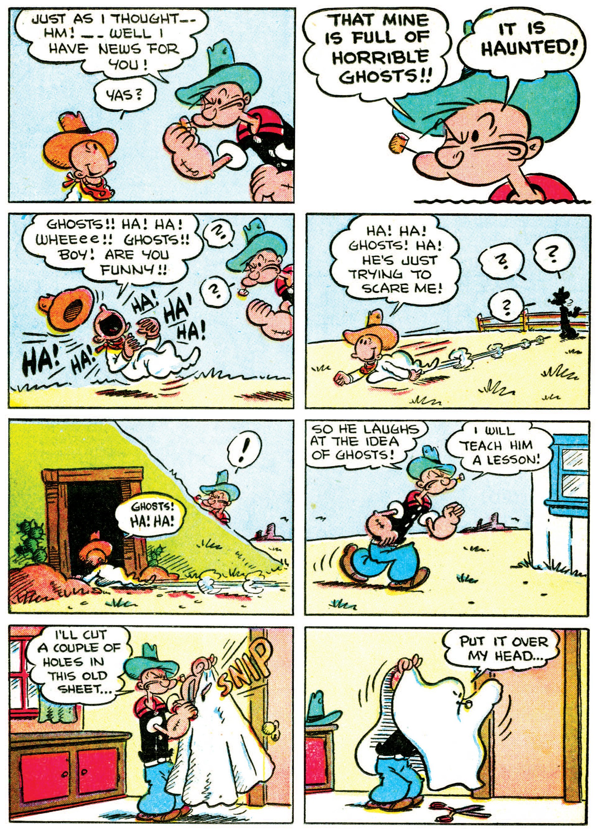Read online Classic Popeye comic -  Issue #14 - 36