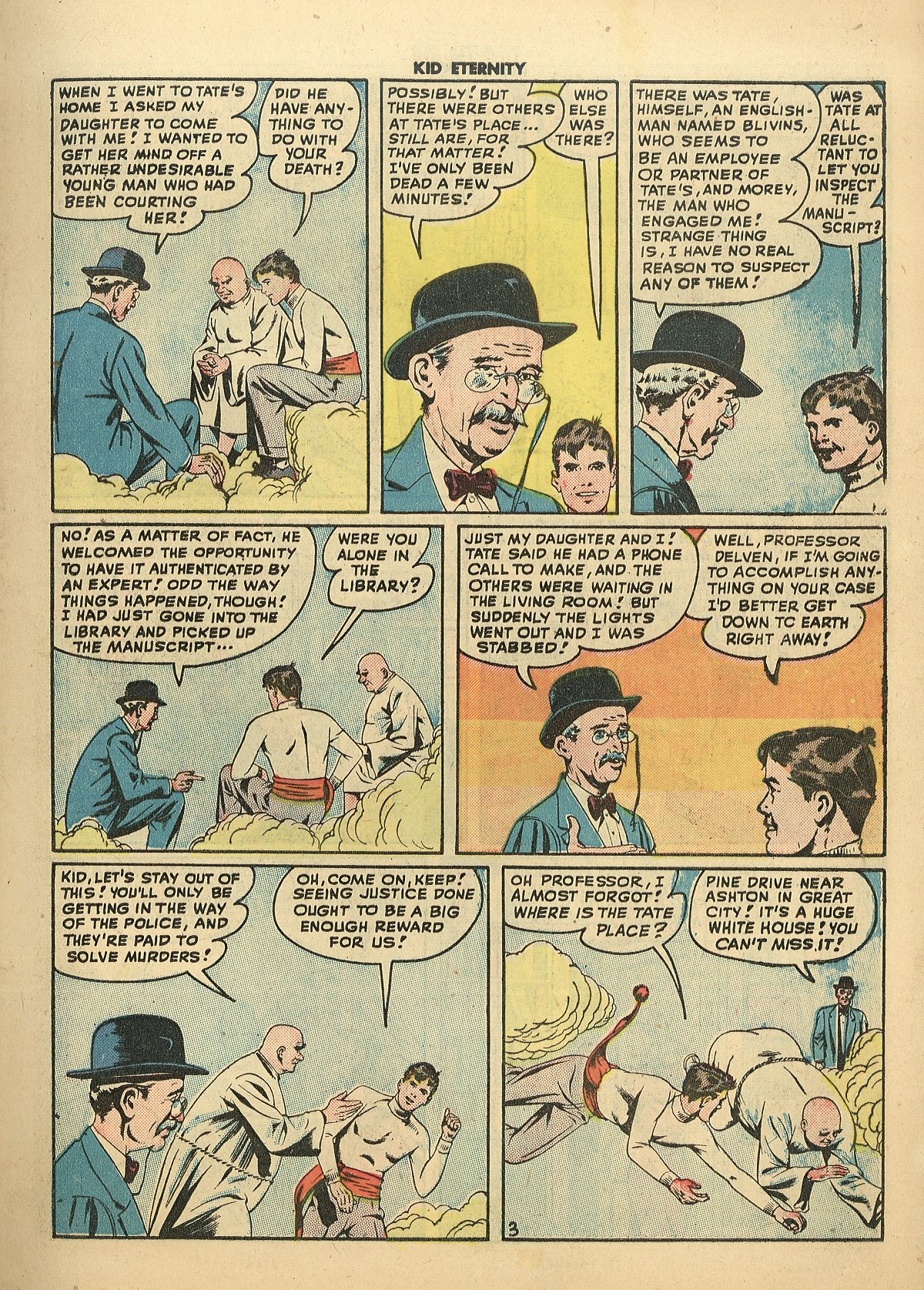 Read online Kid Eternity (1946) comic -  Issue #12 - 5