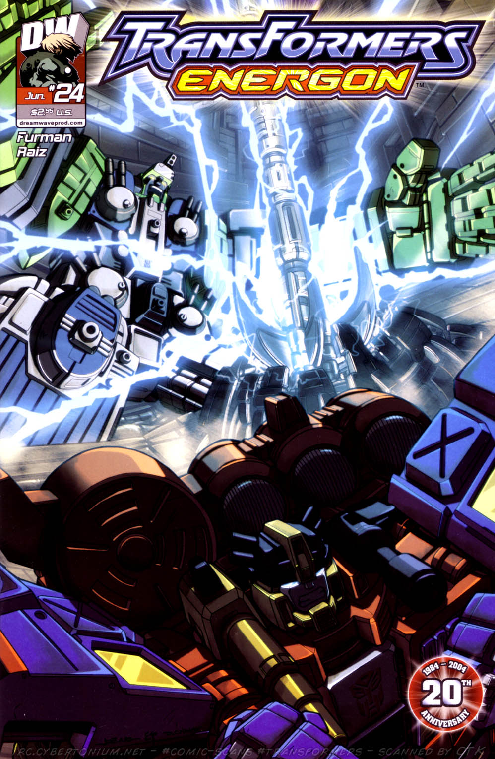 Read online Transformers Energon comic -  Issue #24 - 1