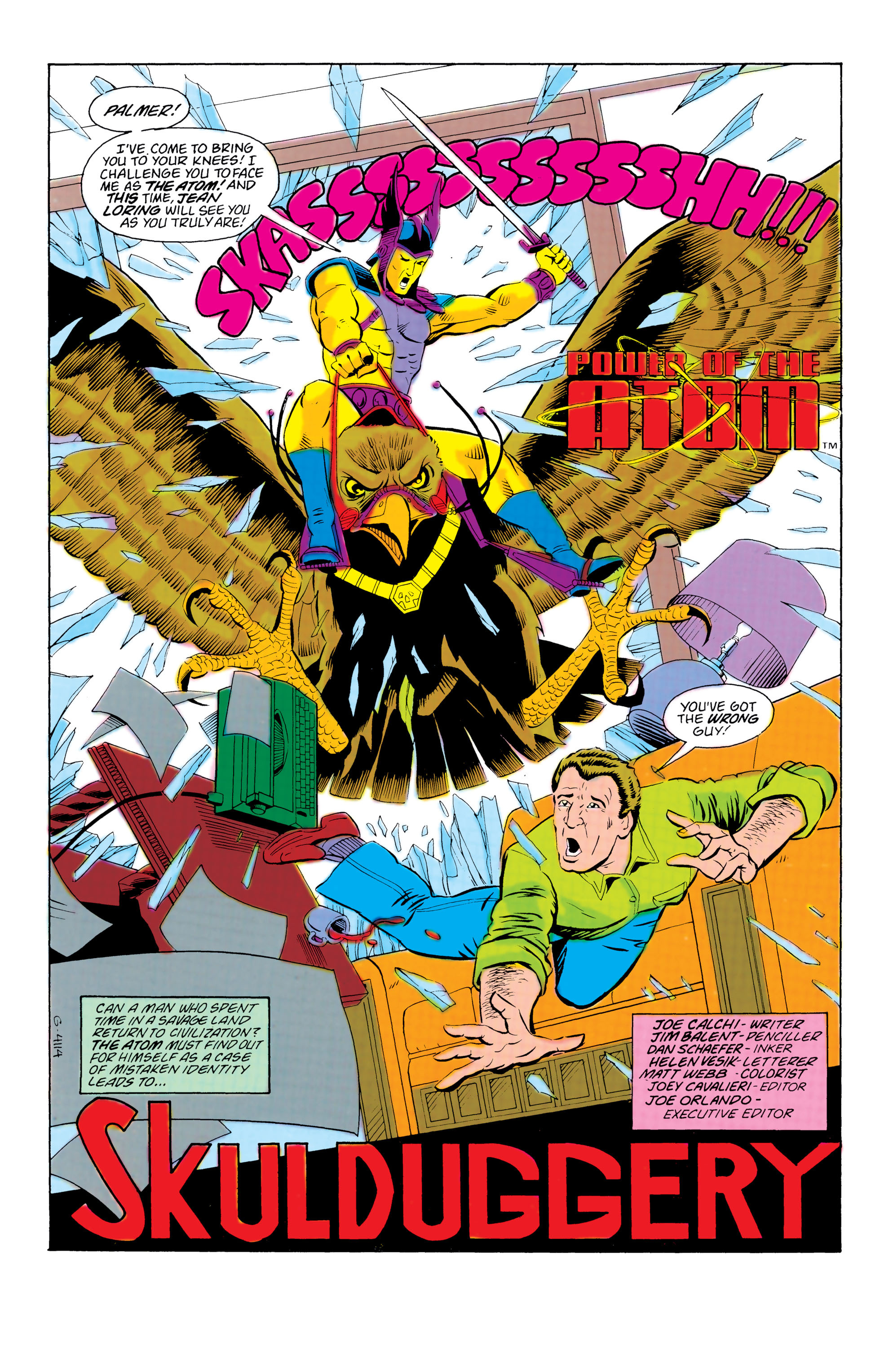 Read online Power of the Atom comic -  Issue #4 - 25
