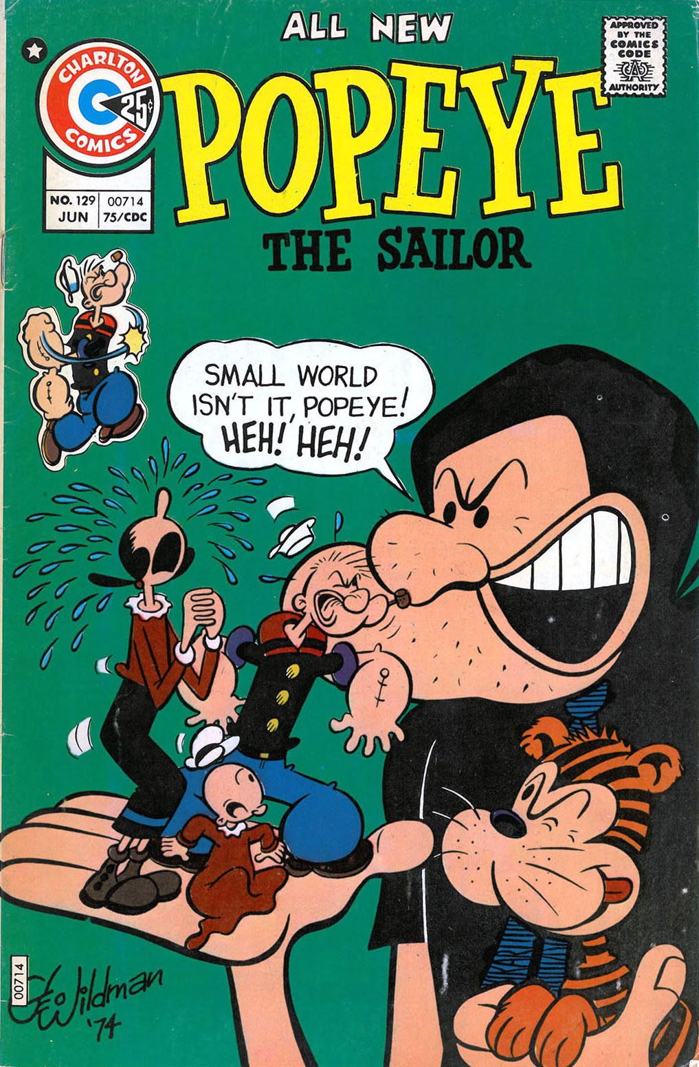 Read online Popeye (1948) comic -  Issue #129 - 1