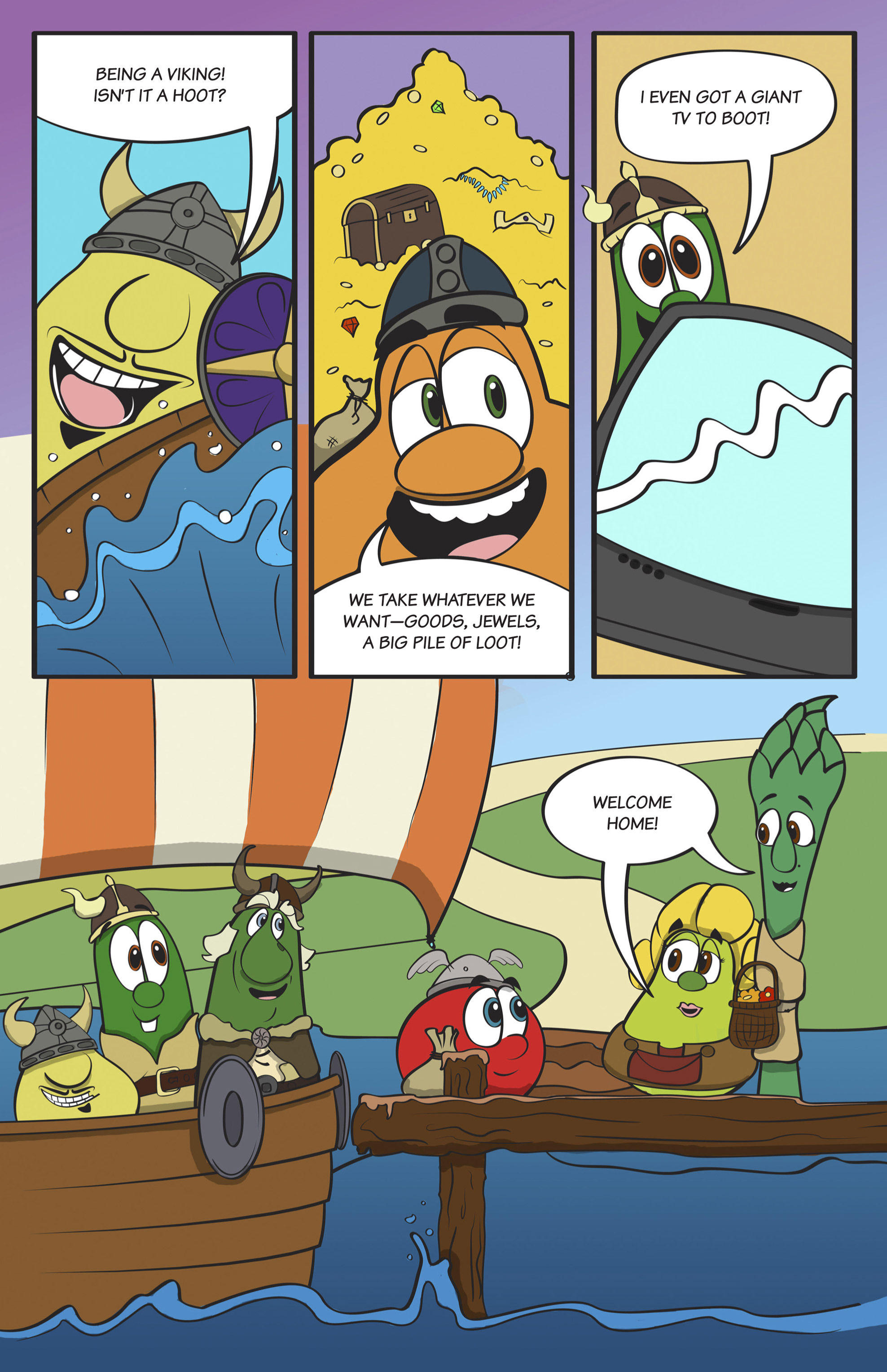 Read online VeggieTales comic -  Issue #5 - 2