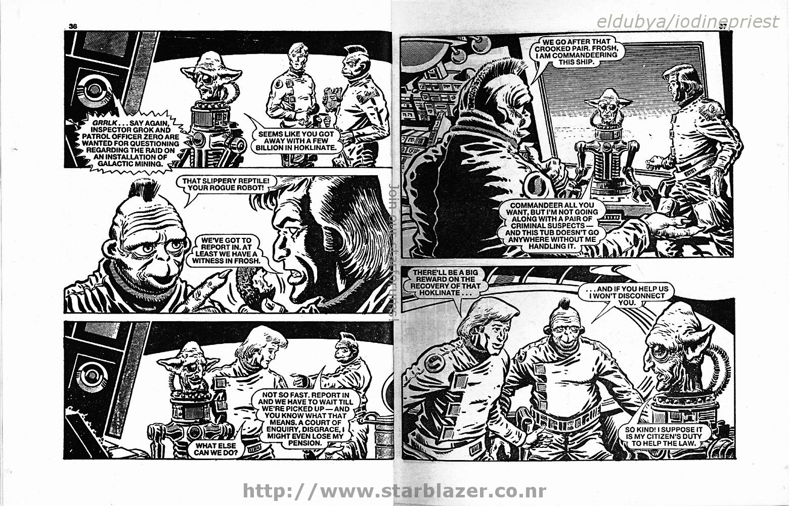 Read online Starblazer comic -  Issue #278 - 20