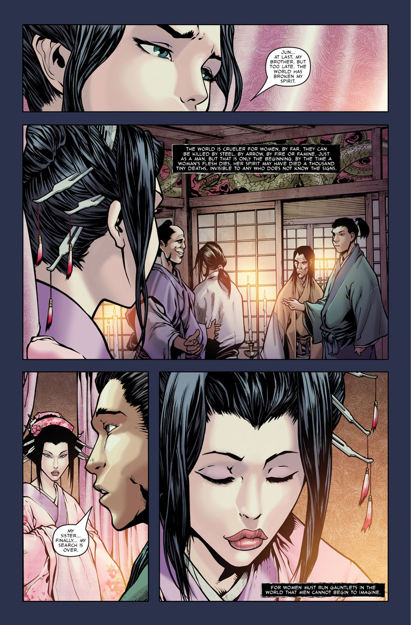Read online Samurai's Blood comic -  Issue #3 - 24