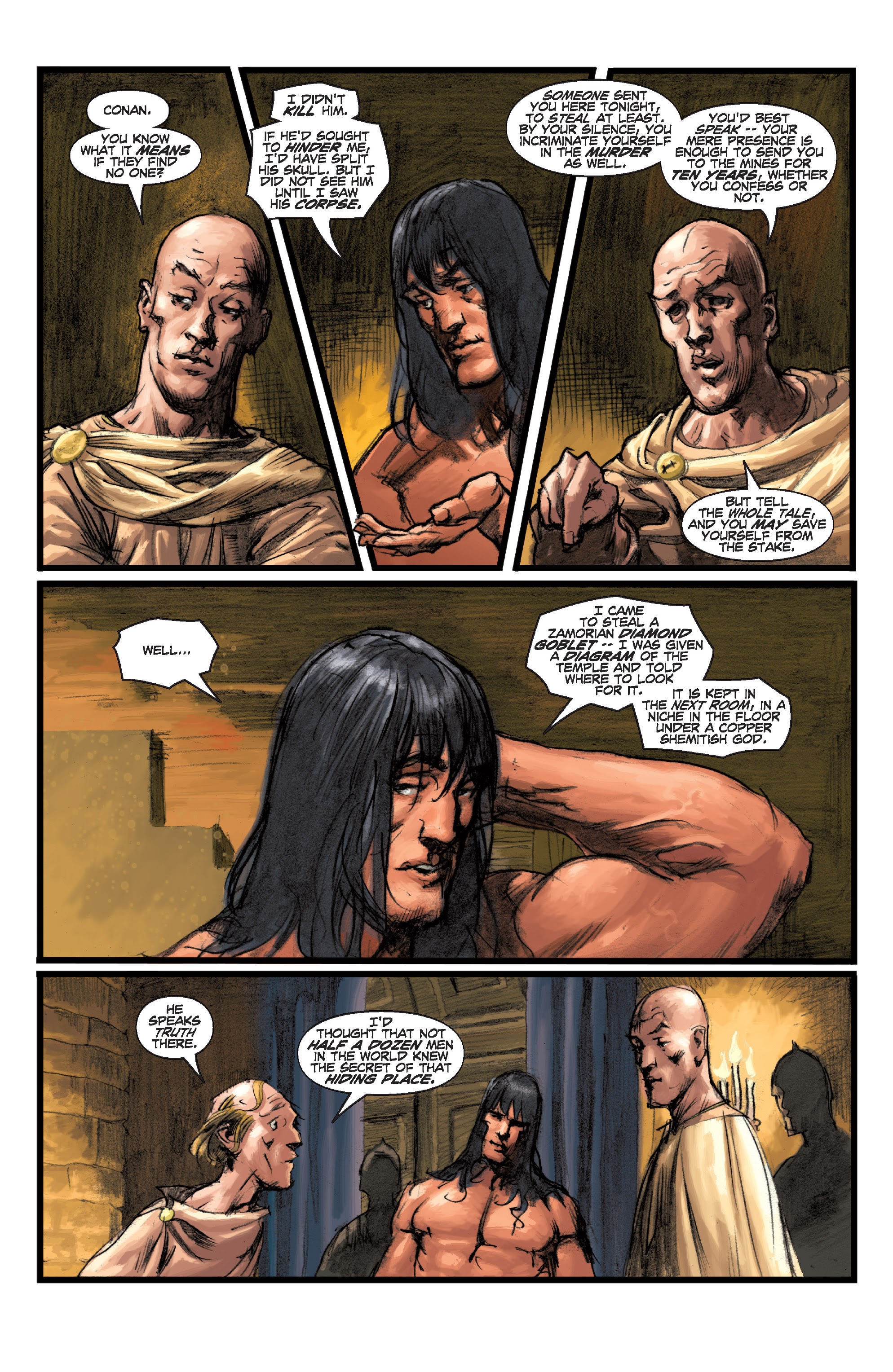 Read online Conan Chronicles Epic Collection comic -  Issue # TPB Out of the Darksome Hills (Part 3) - 54