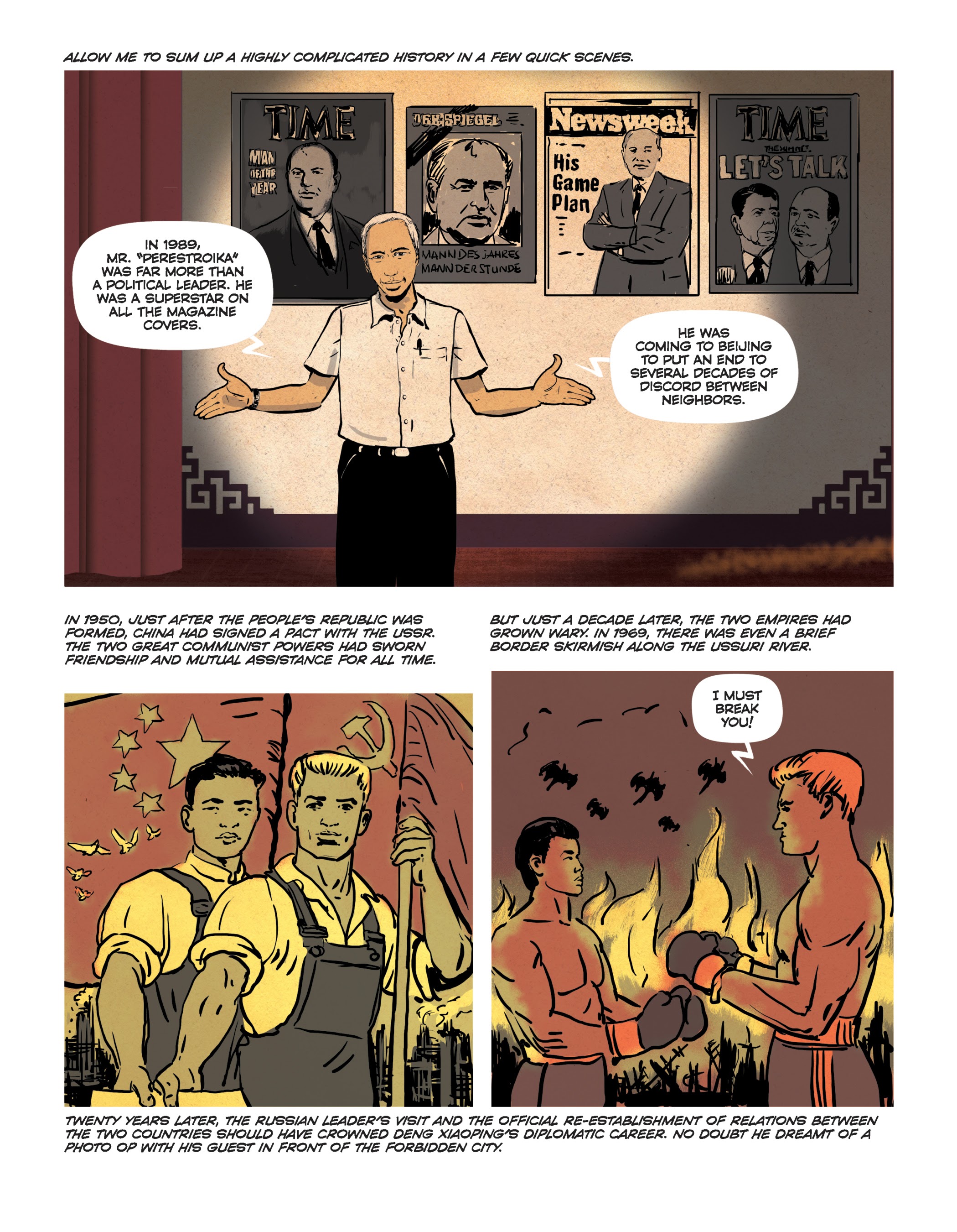 Read online Tiananmen 1989: Our Shattered Hopes comic -  Issue # TPB - 59