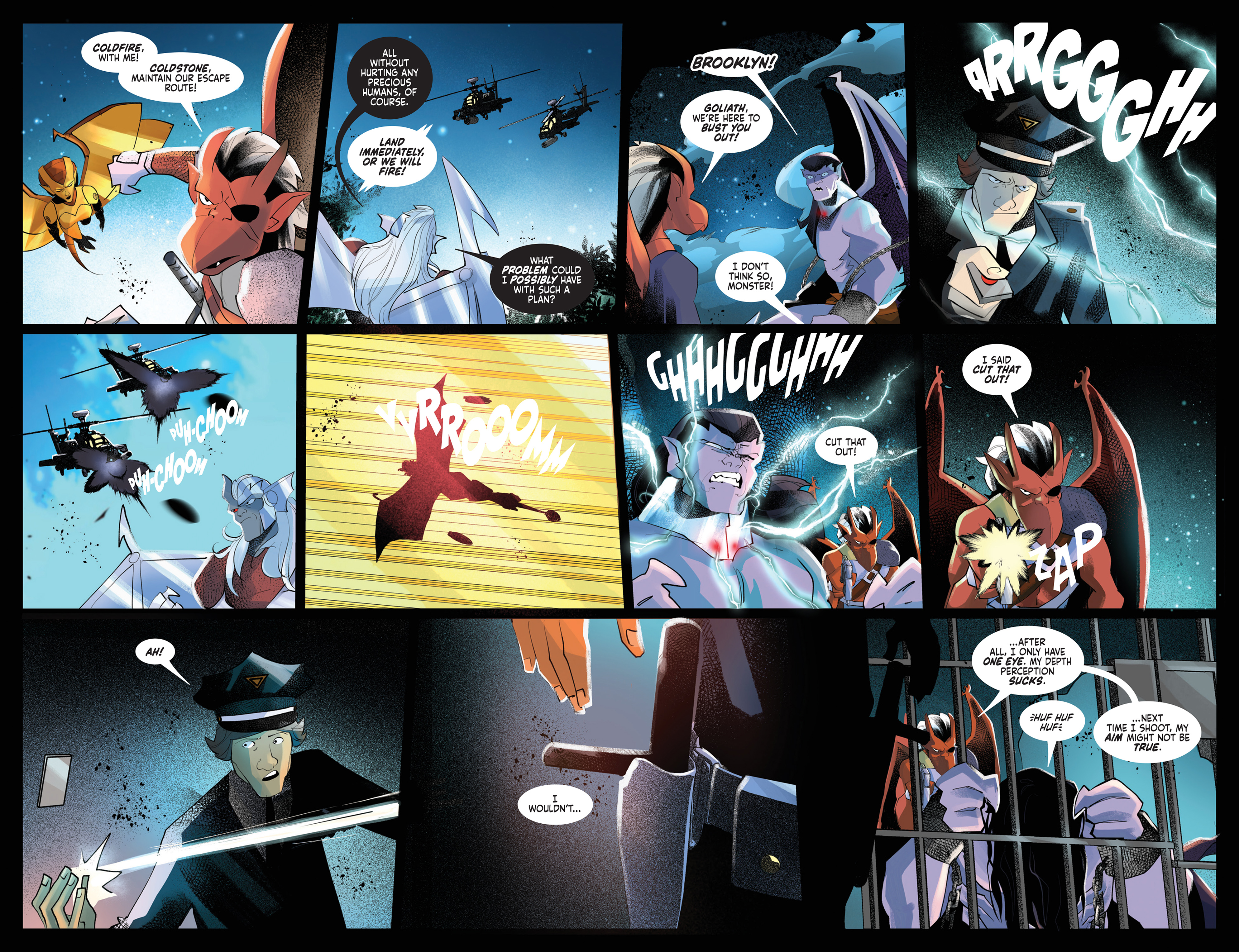 Read online Gargoyles (2022) comic -  Issue #5 - 23