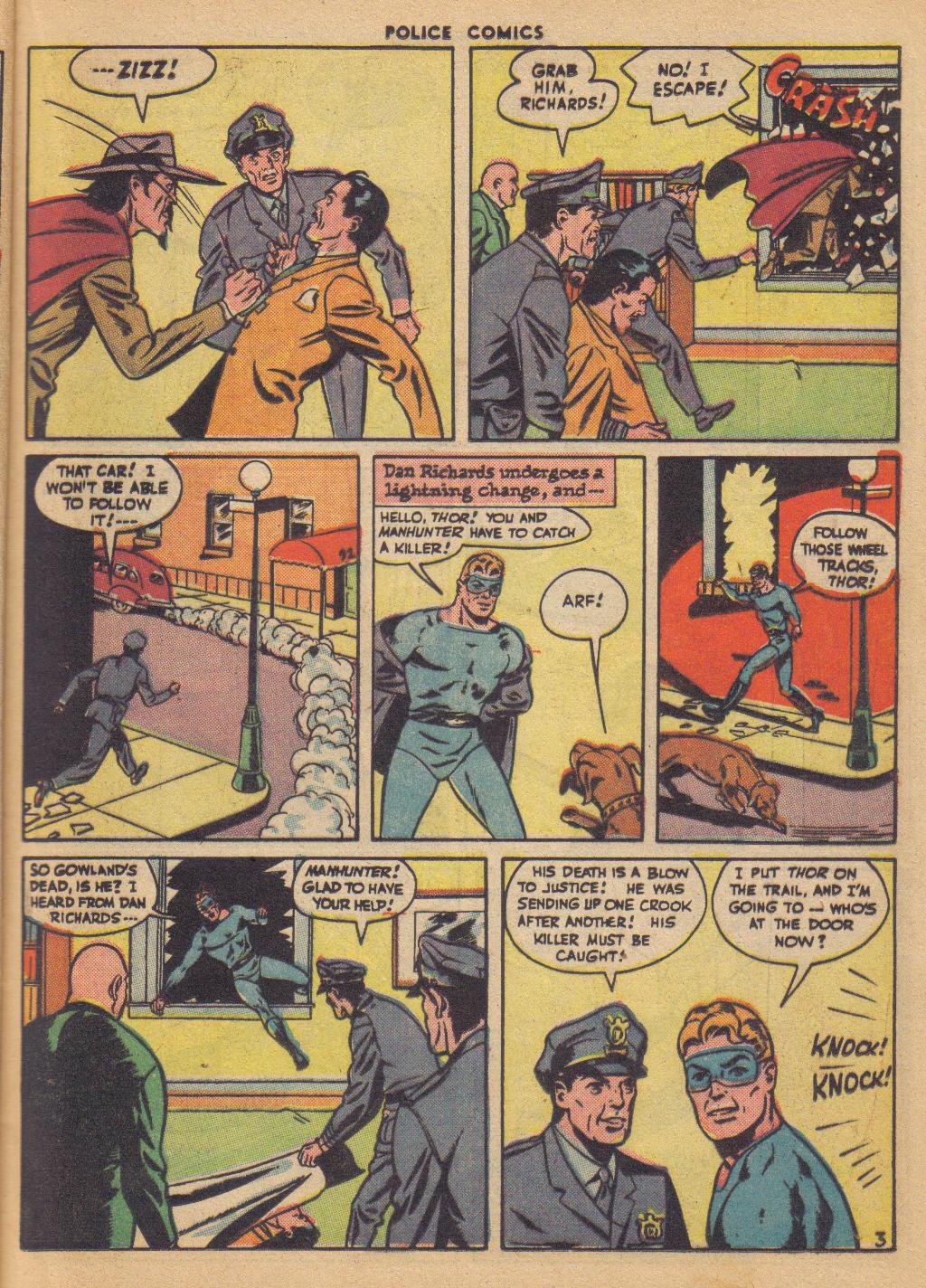 Read online Police Comics comic -  Issue #54 - 21