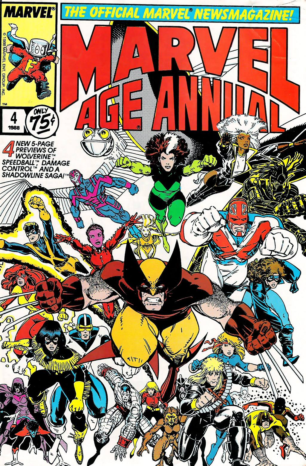 Read online Marvel Age comic -  Issue # _Annual 4 - 1
