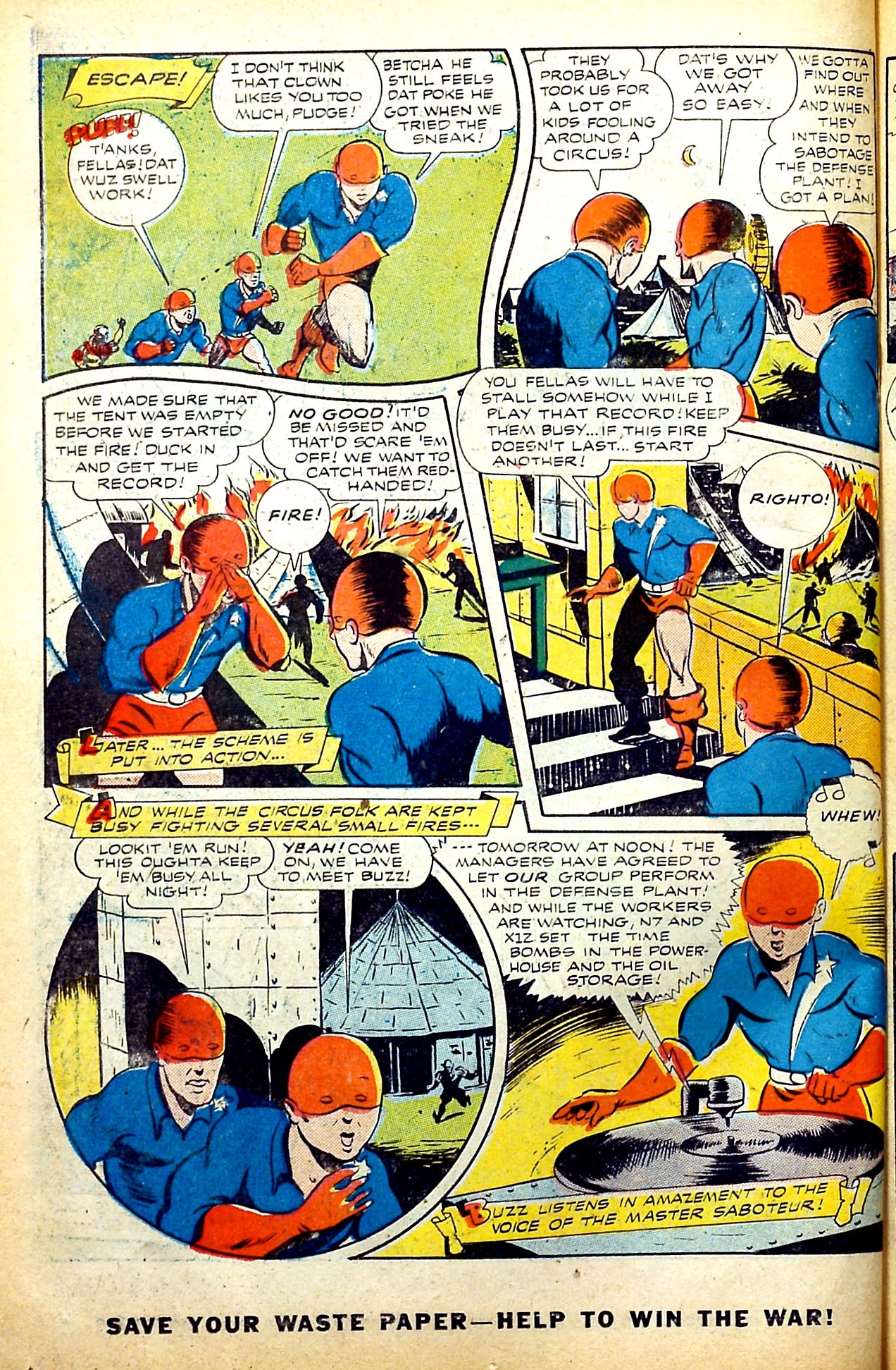 Read online Startling Comics comic -  Issue #33 - 38