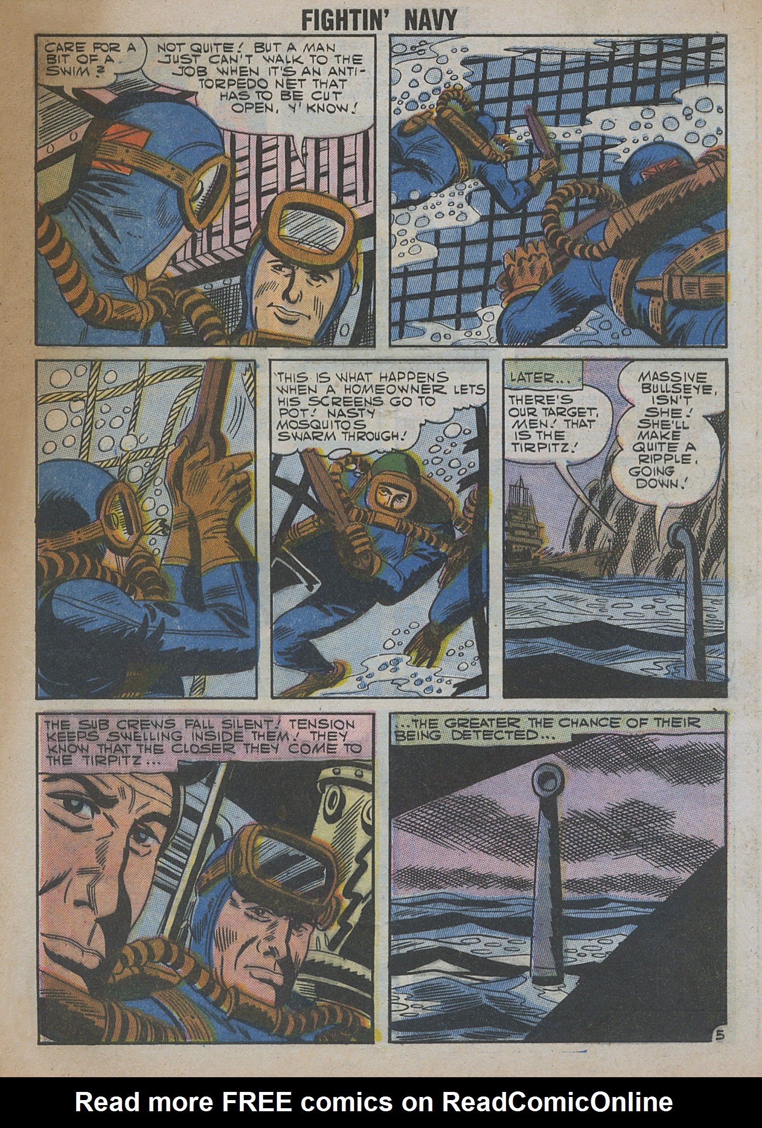 Read online Fightin' Navy comic -  Issue #82 - 63