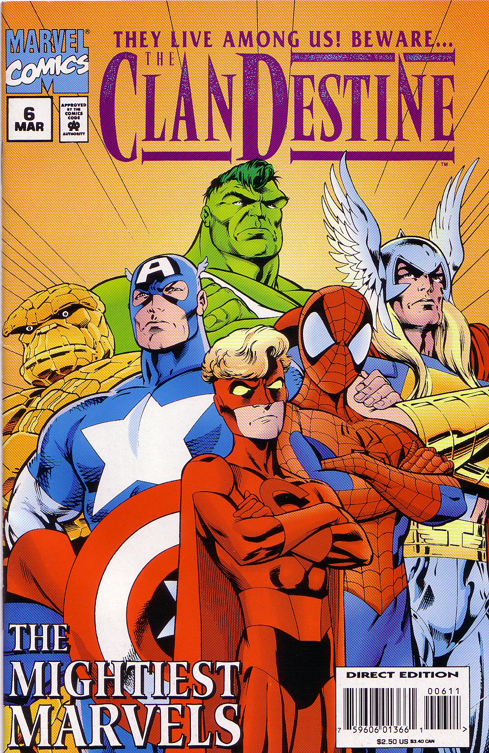 Read online ClanDestine (1994) comic -  Issue #6 - 1
