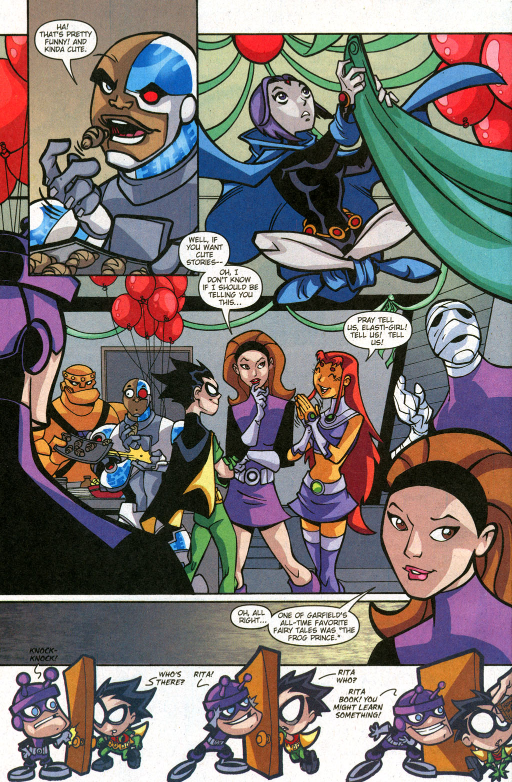 Read online Teen Titans Go! (2003) comic -  Issue #28 - 16