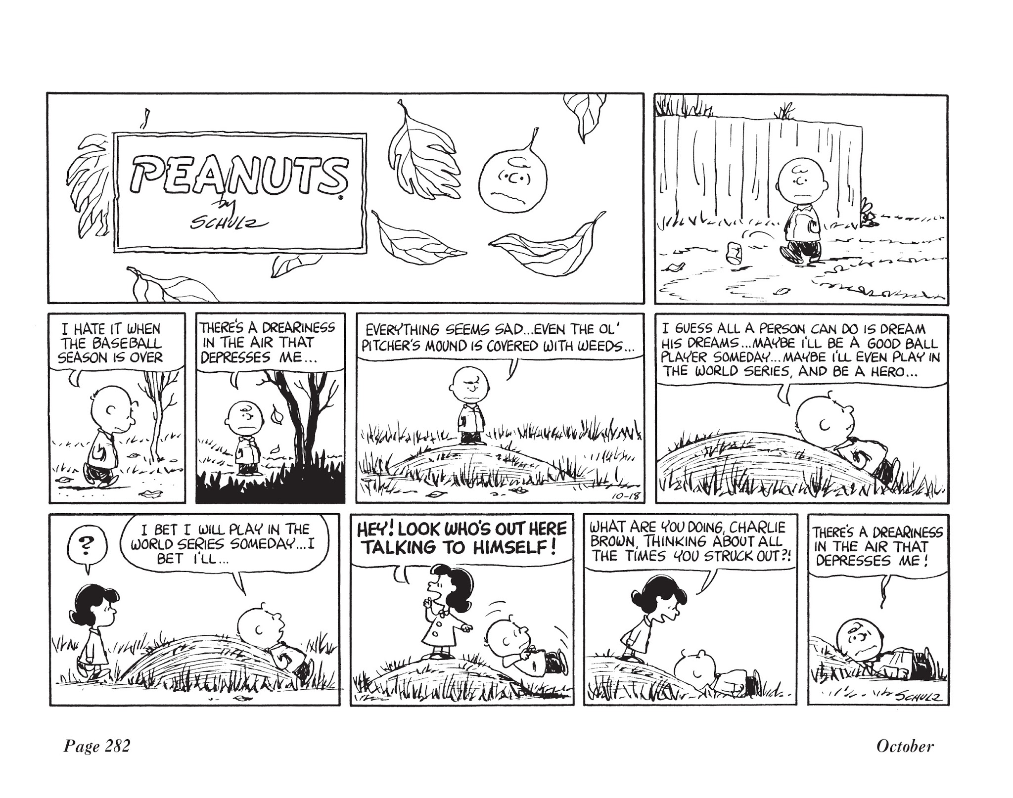 Read online The Complete Peanuts comic -  Issue # TPB 7 - 293