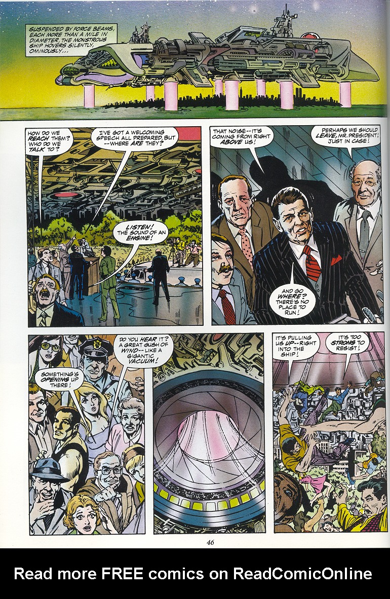 Read online Marvel Graphic Novel comic -  Issue #58 - Silver Surfer - The Enslavers - 48