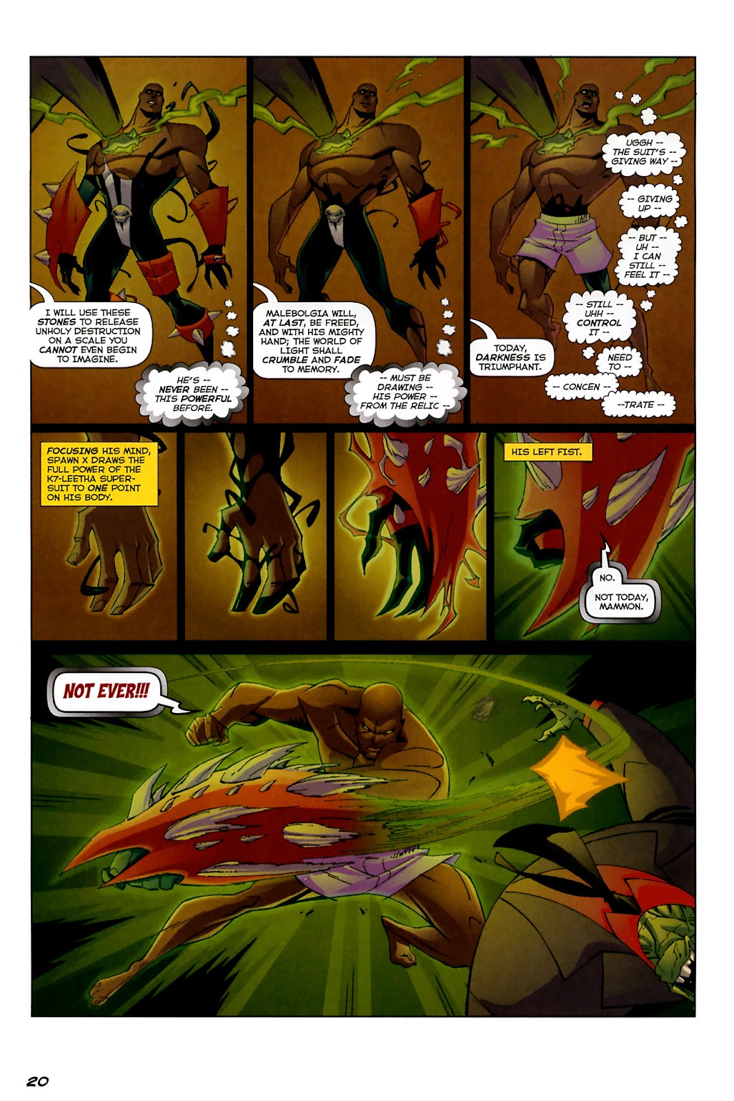 The Adventures of Spawn issue 2 - Page 21