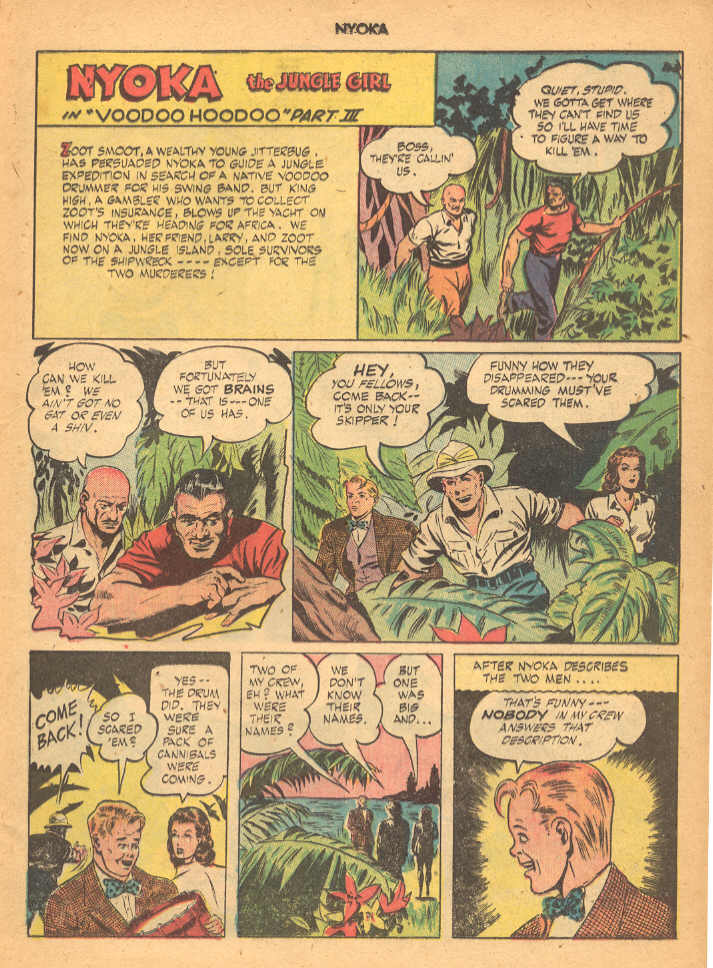 Read online Nyoka the Jungle Girl (1945) comic -  Issue #2 - 17