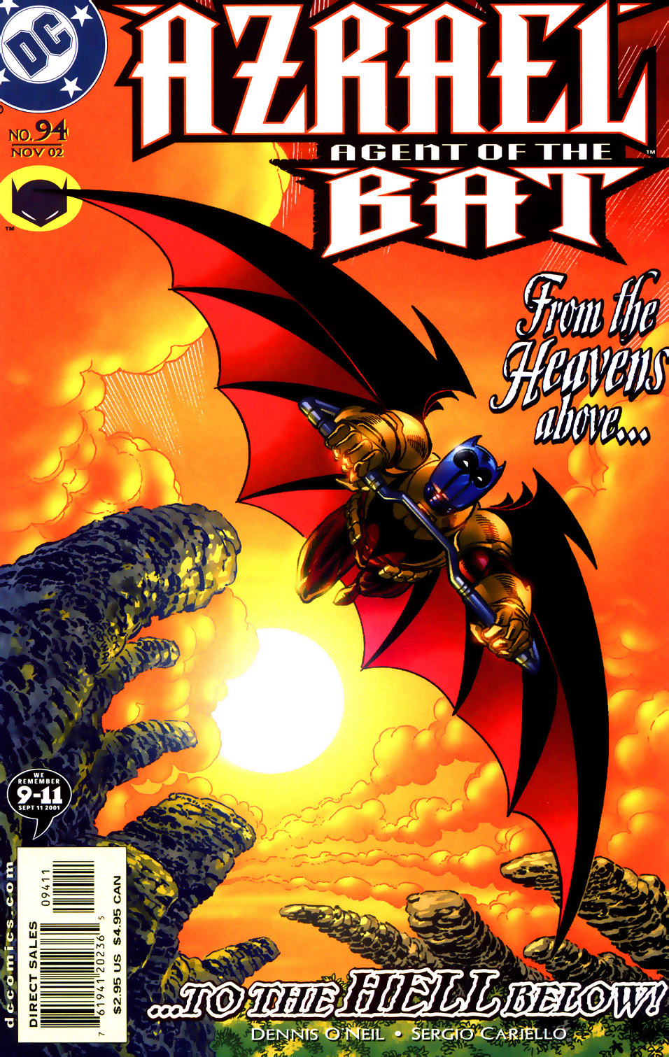 Read online Azrael: Agent of the Bat comic -  Issue #94 - 1