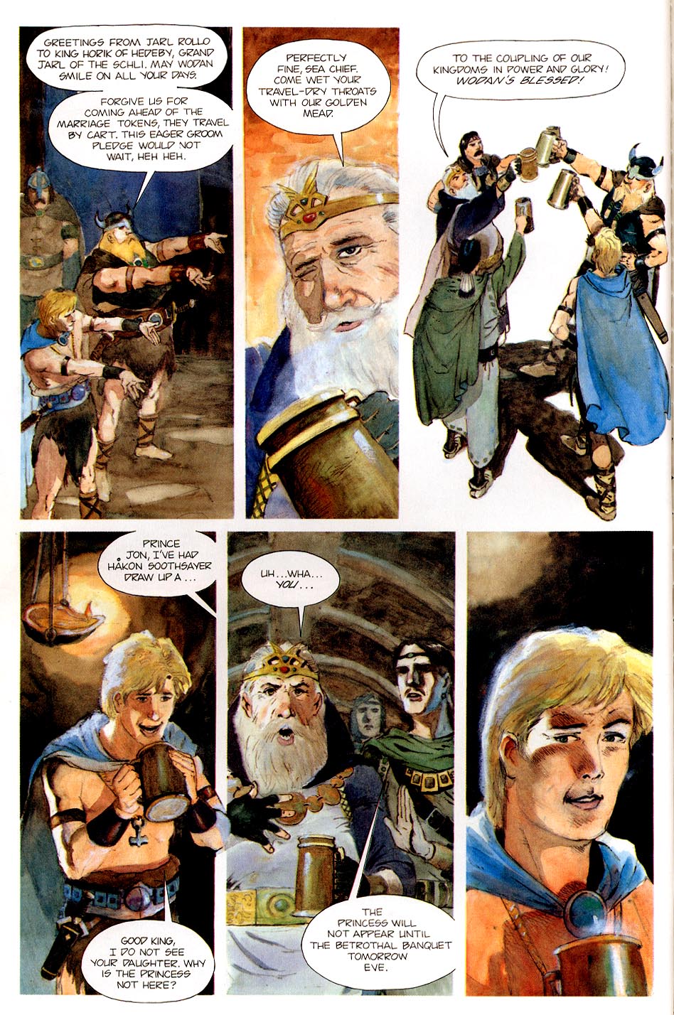Read online Viking Glory: The Viking Prince comic -  Issue # TPB - 28