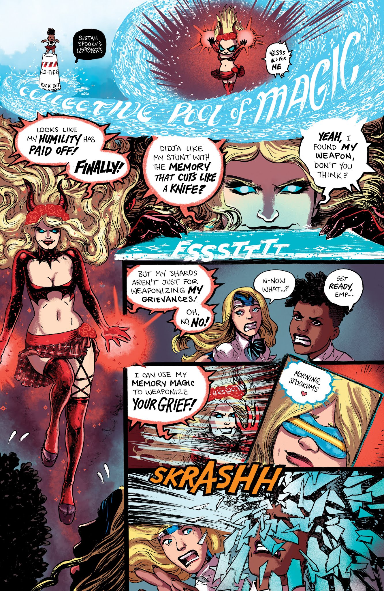 Read online Empowered And Sistah Spooky's High School Hell comic -  Issue #6 - 10