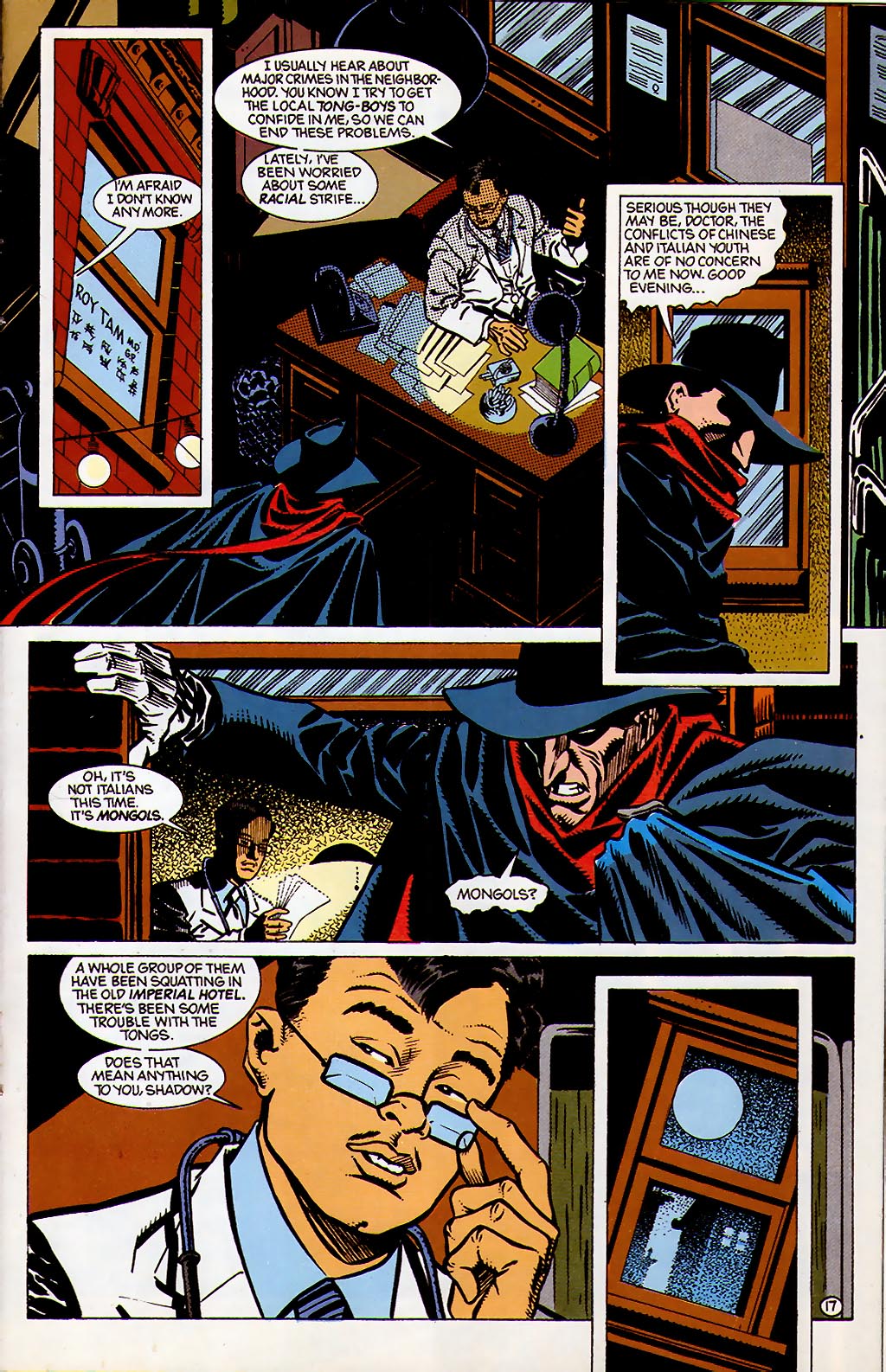 Read online The Shadow Strikes! comic -  Issue #21 - 18