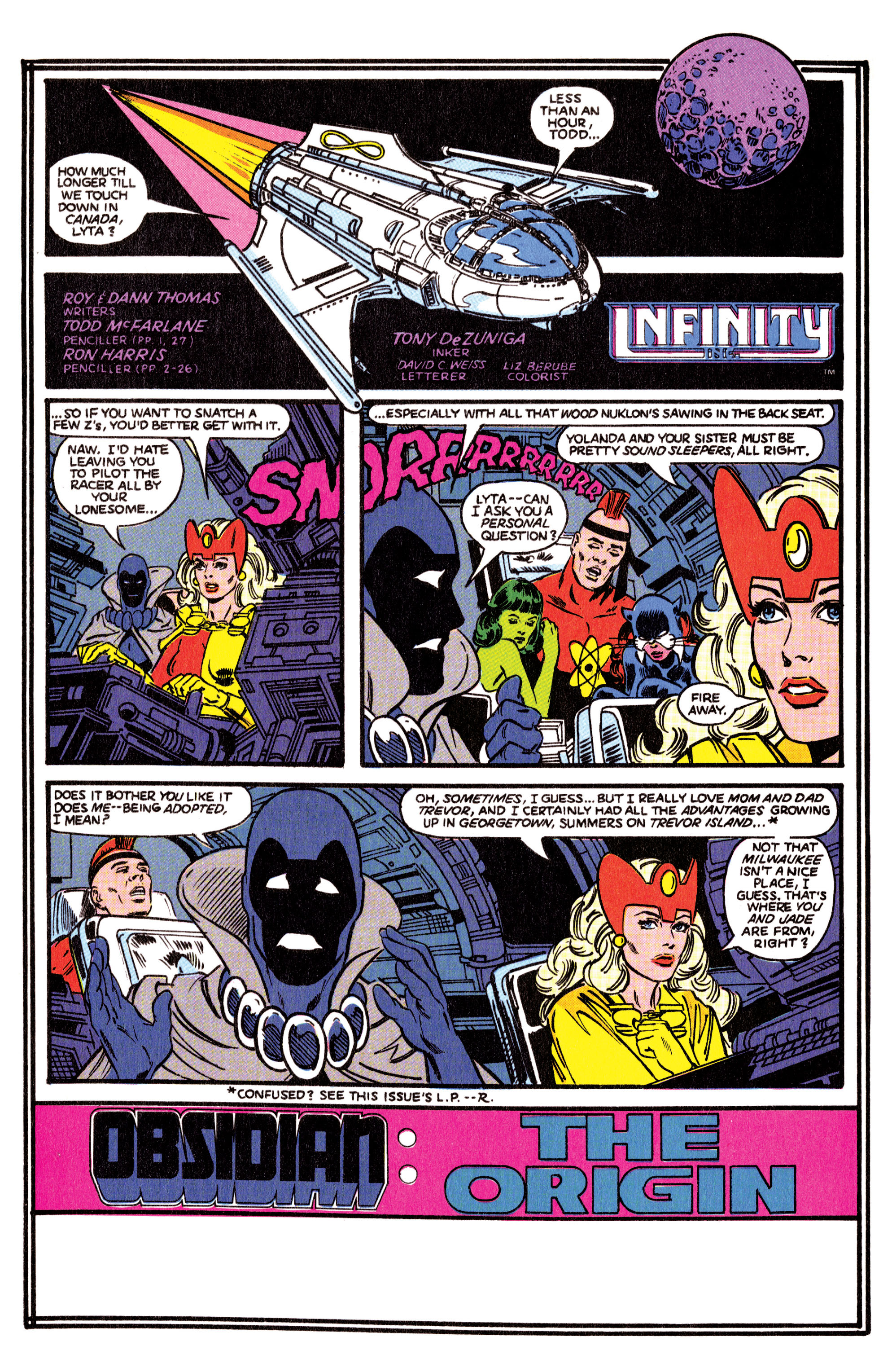 Read online Infinity Inc. (1984) comic -  Issue #33 - 2