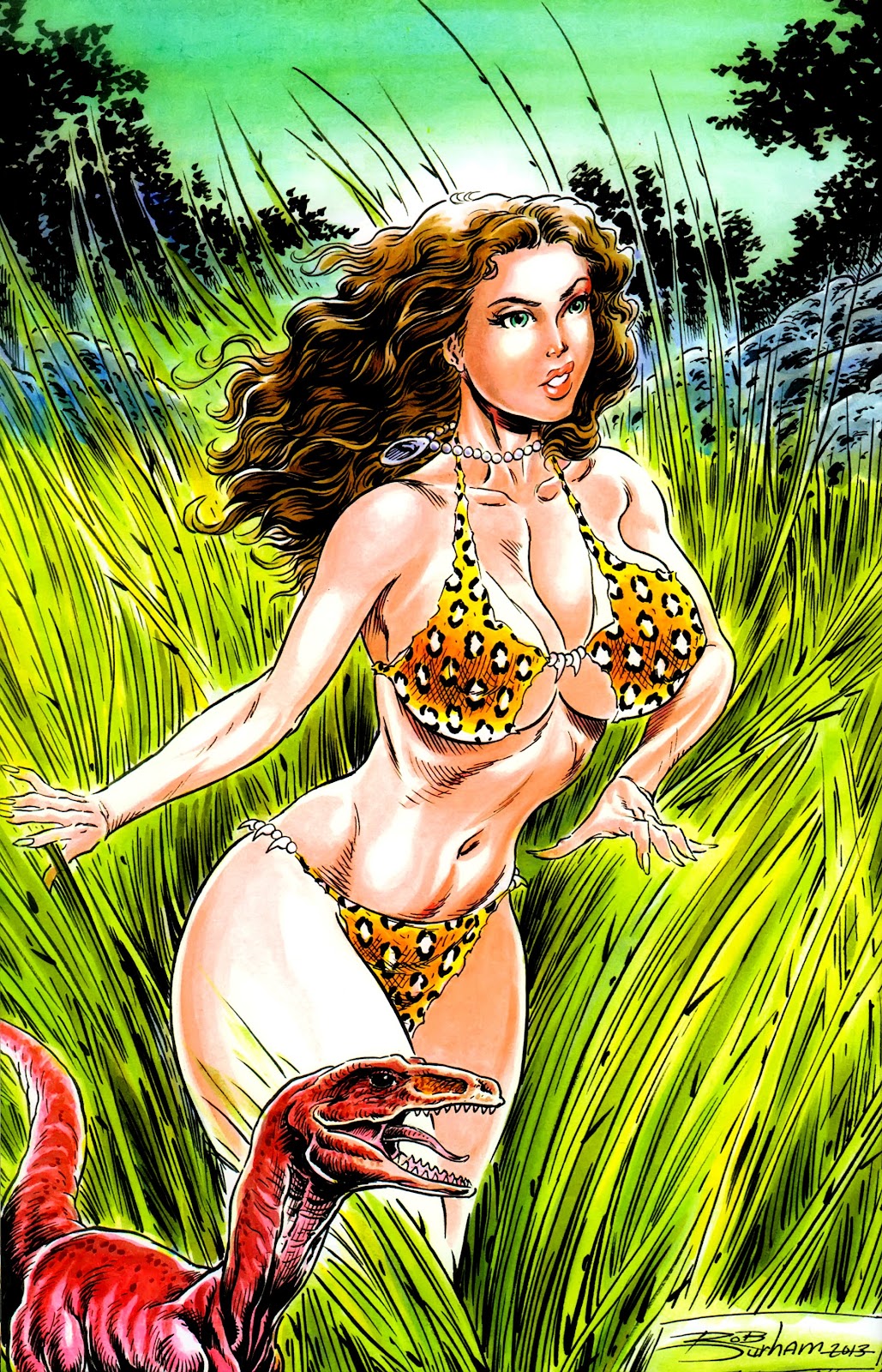 Cavewoman Uncovered Pinup Book Budd Root Special Edition issue Full - Page 20