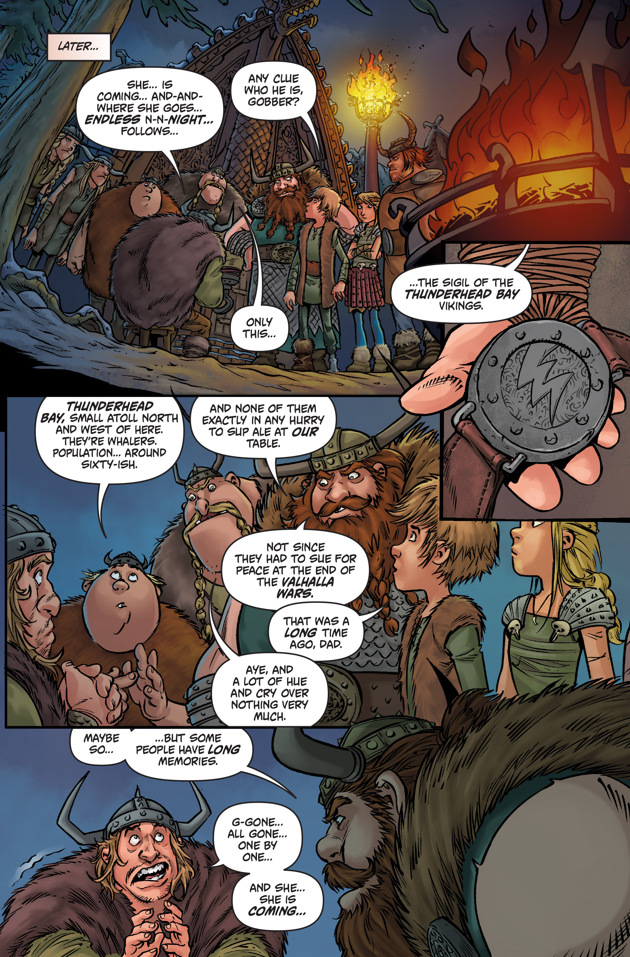 Read online DreamWorks Dragons: Defenders of Berk Collection: Fire & Ice comic -  Issue # TPB - 15
