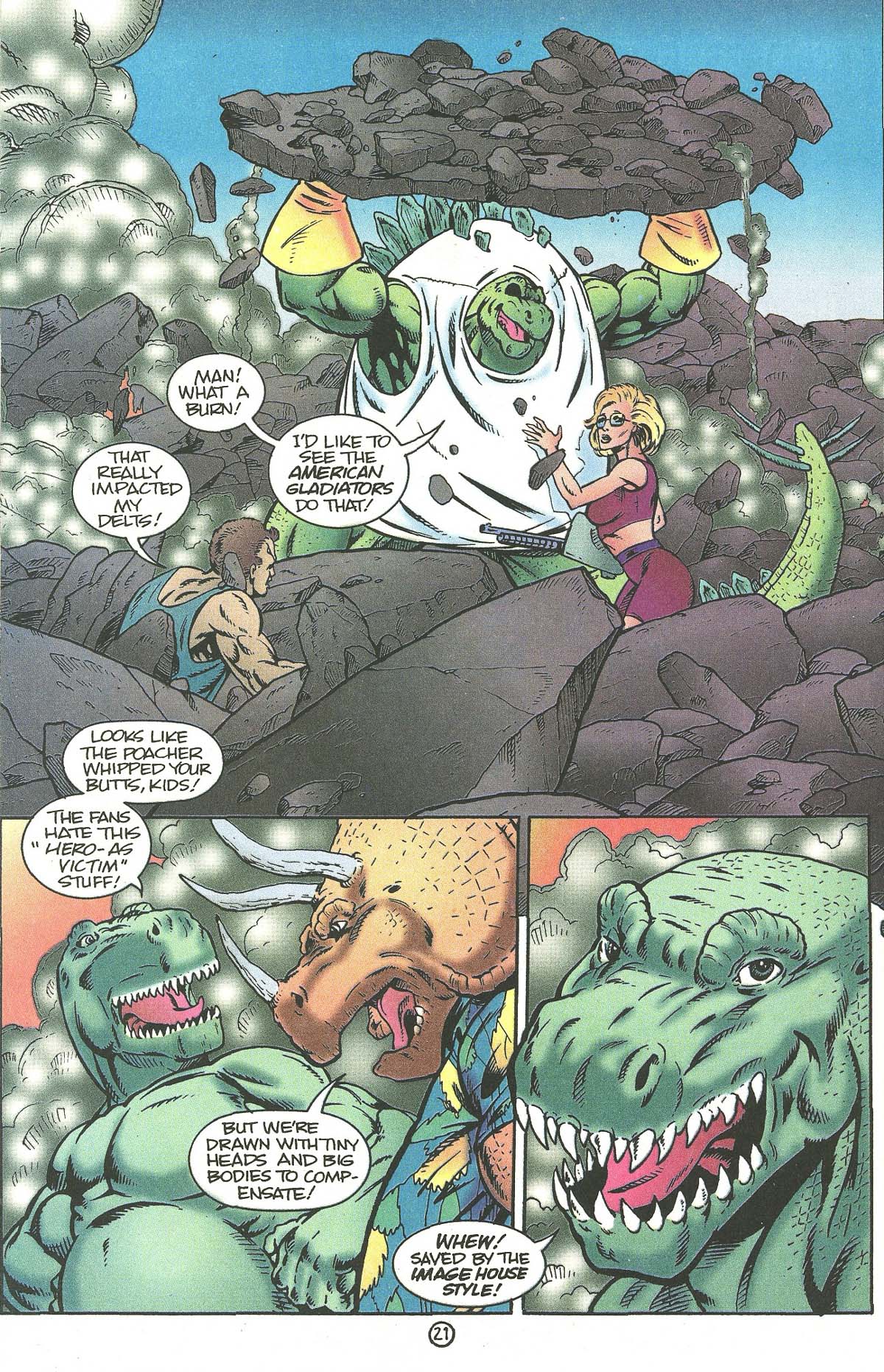 Read online Dinosaurs For Hire comic -  Issue #4 - 27