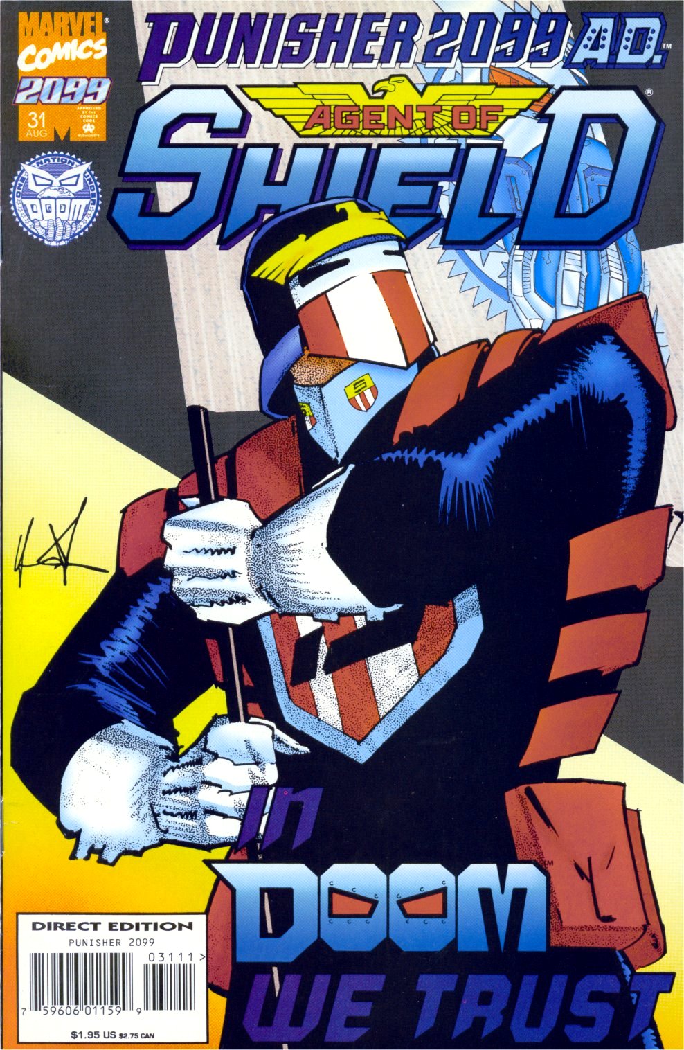 Read online Punisher 2099 comic -  Issue #31 - 2