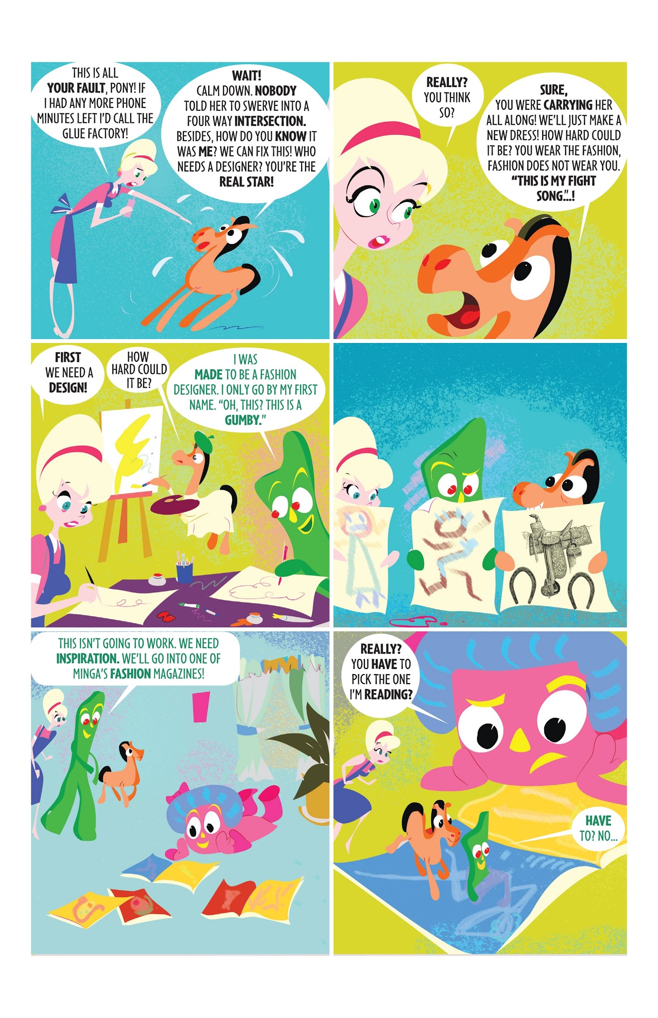 Read online Gumby comic -  Issue #1 - 14