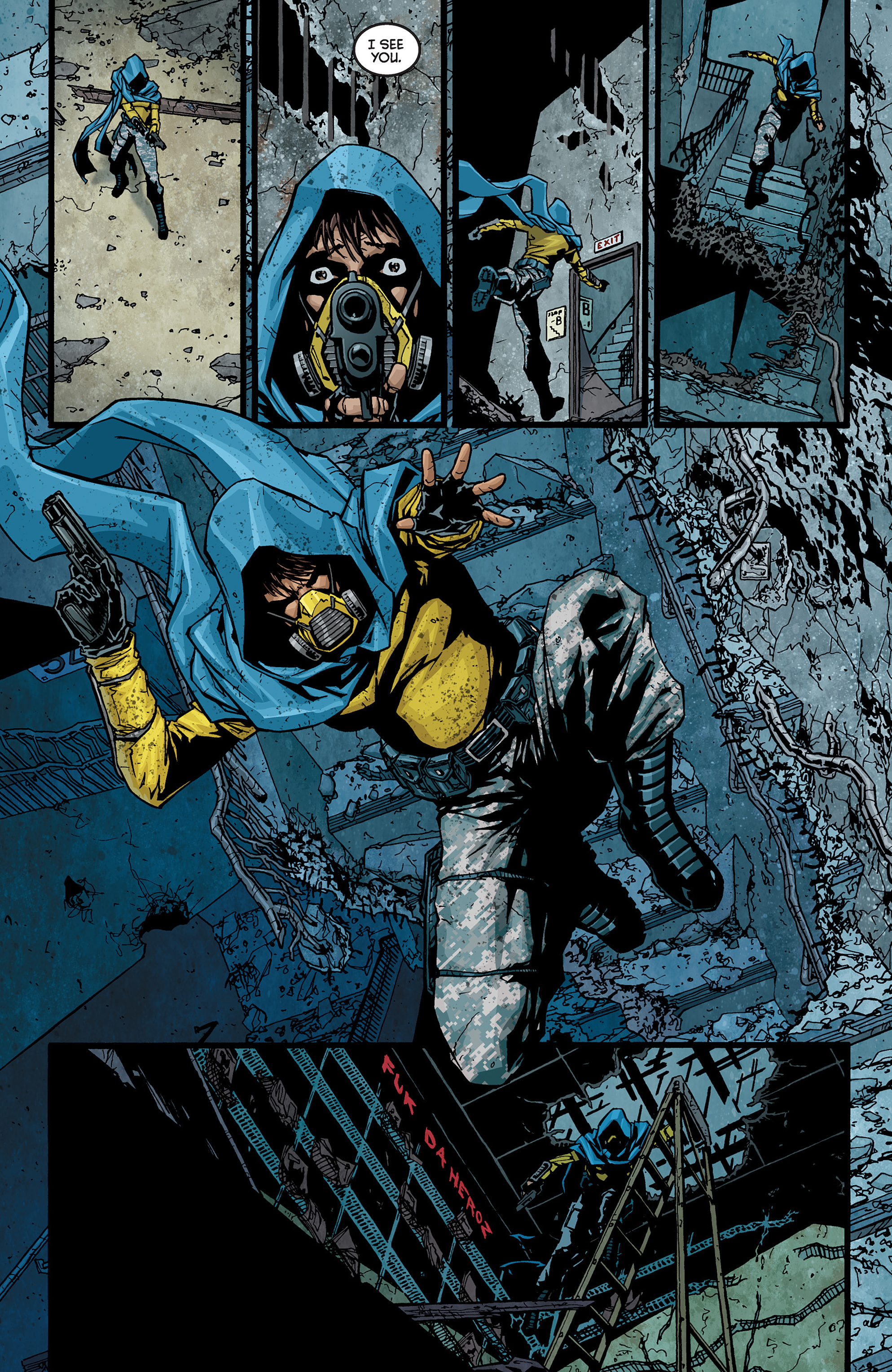 Read online Leaving Megalopolis: Surviving Megalopolis comic -  Issue #1 - 18