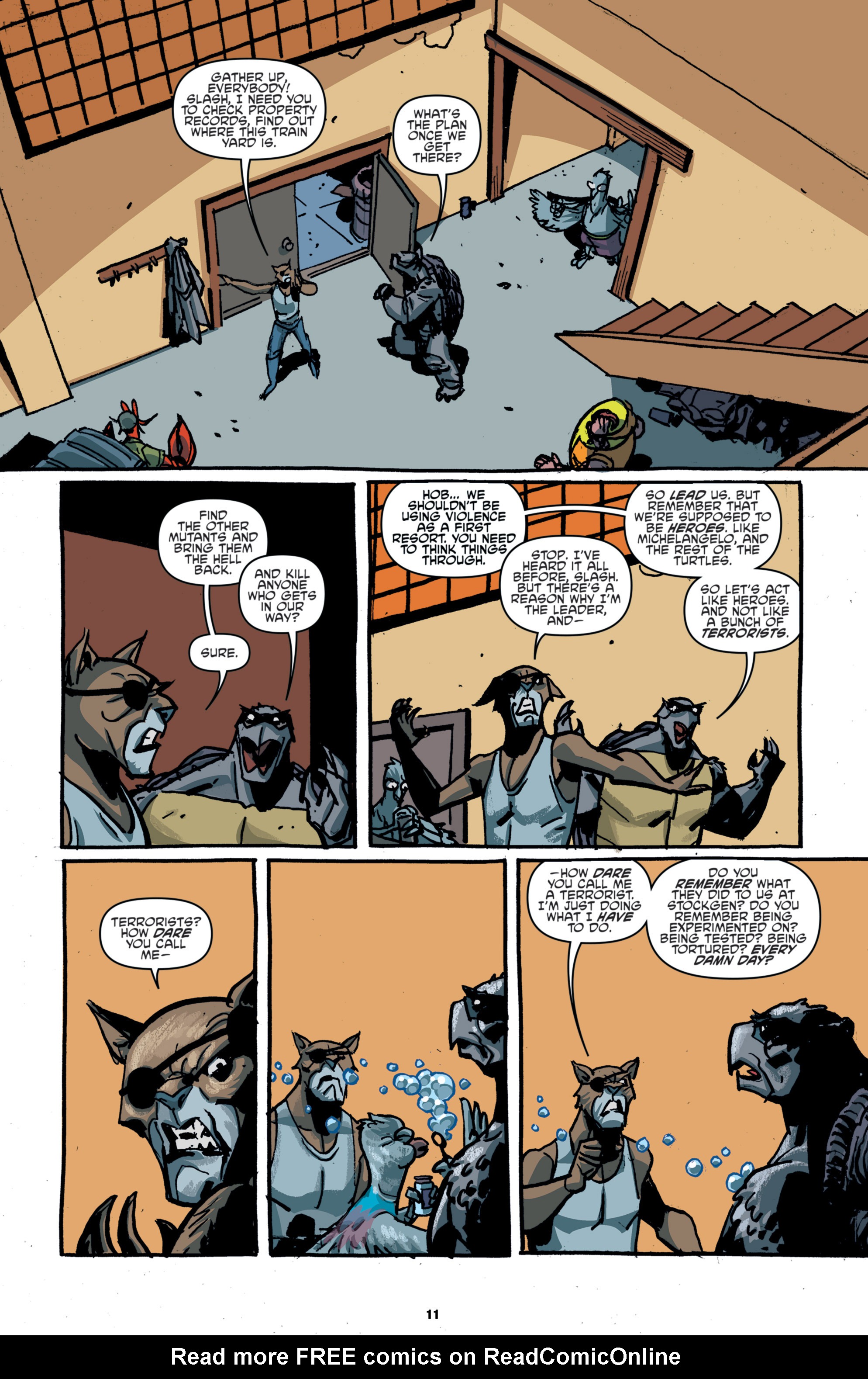 Read online Teenage Mutant Ninja Turtles: Mutanimals comic -  Issue #2 - 13
