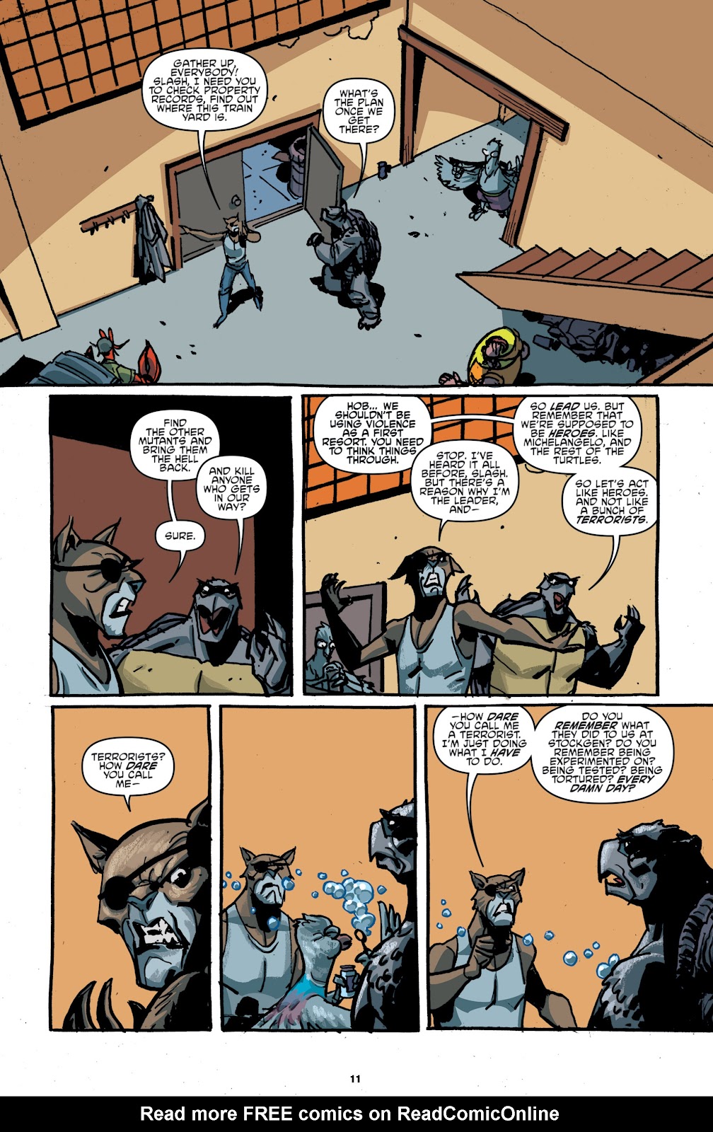 Teenage Mutant Ninja Turtles: Mutanimals issue 2 - Page 13