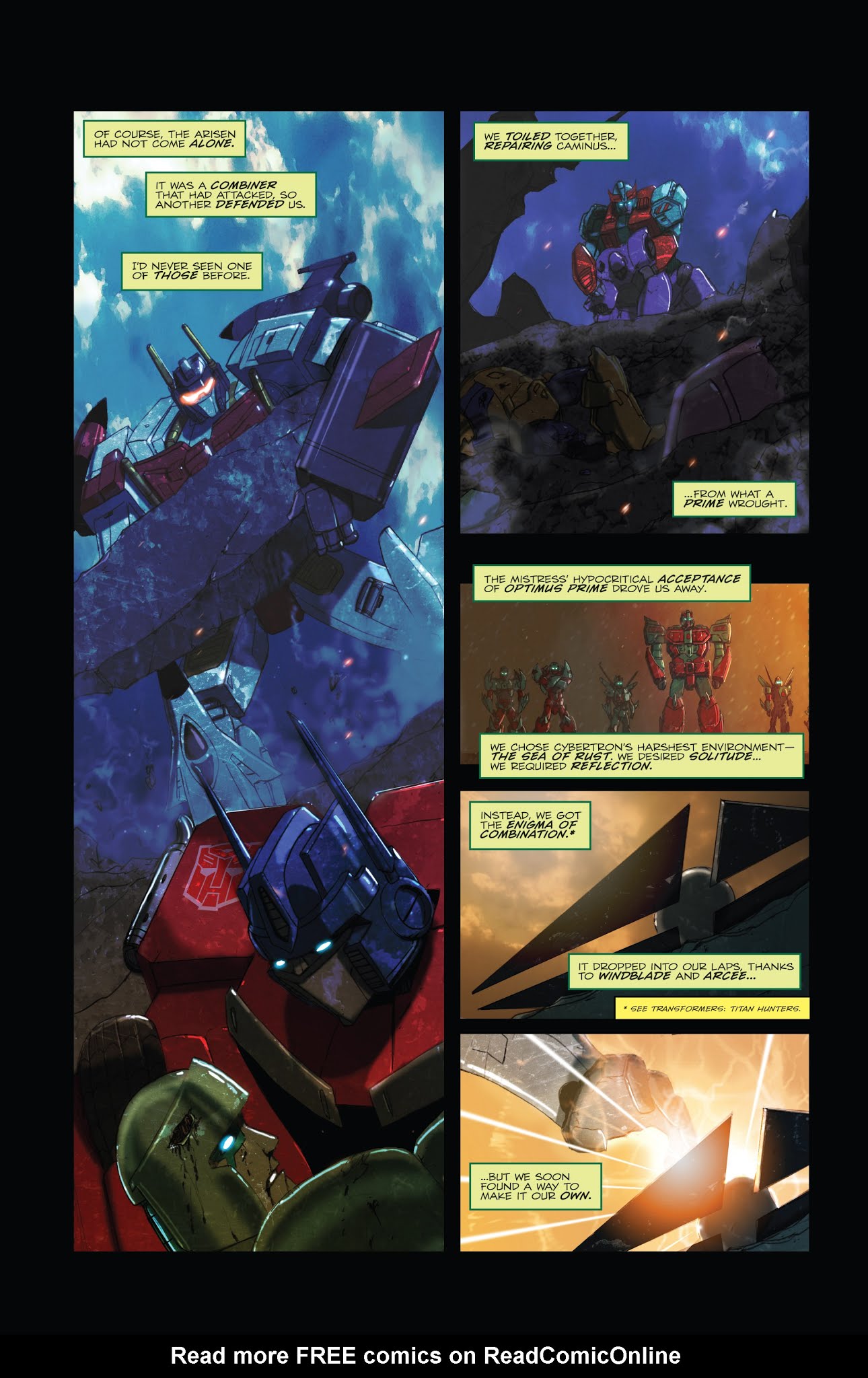 Read online Optimus Prime comic -  Issue #21 - 6