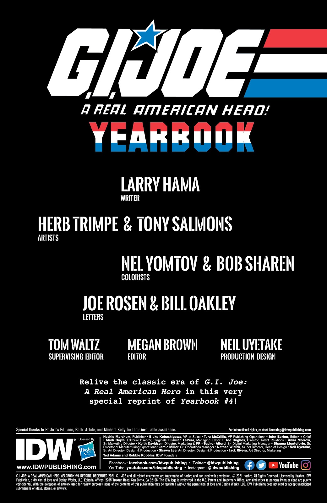 G.I. Joe: A Real American Hero: Yearbook (2021) issue 4 - Page 2