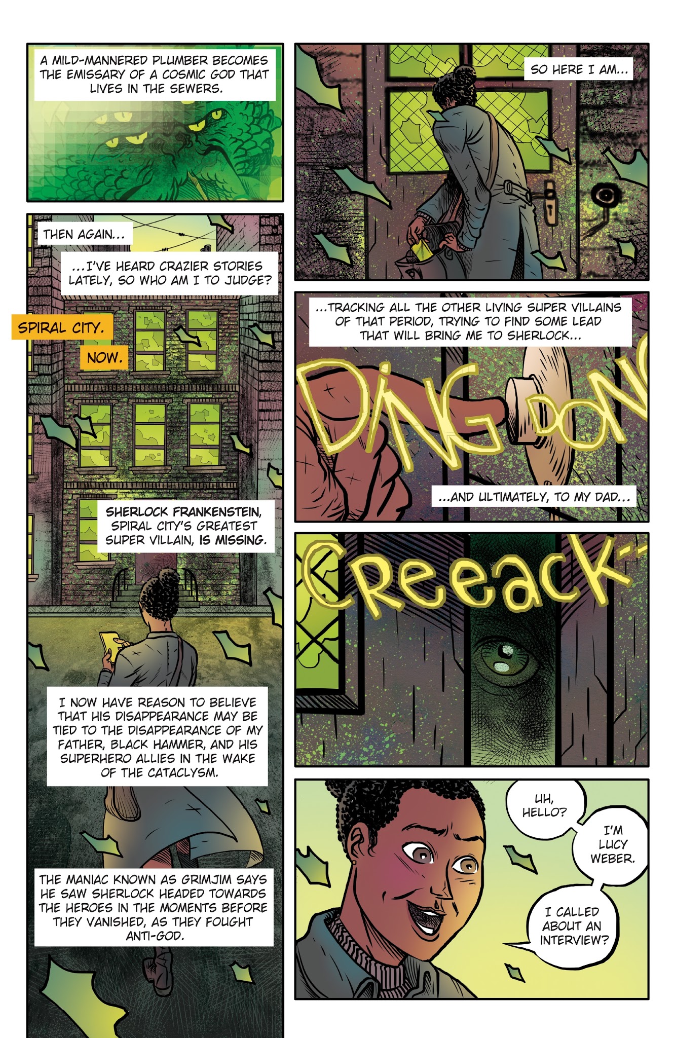 Read online Sherlock Frankenstein and the Legion of Evil comic -  Issue #2 - 10