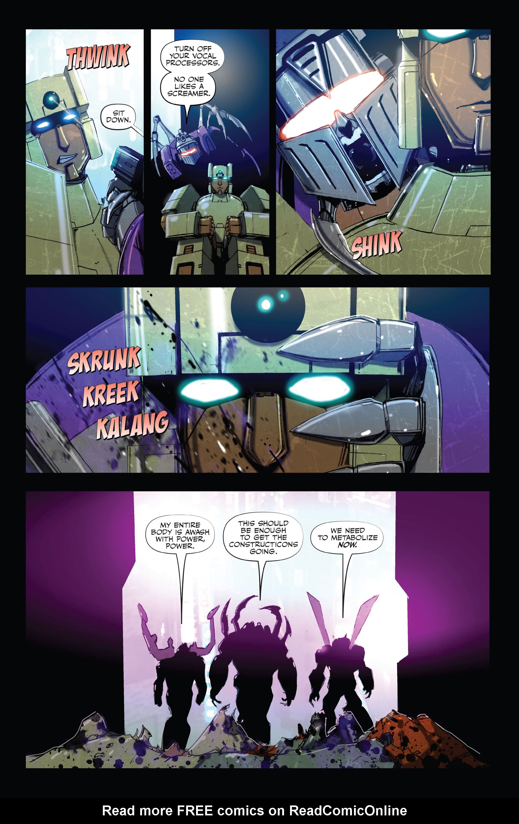 Read online Transformers: Galaxies comic -  Issue #4 - 9