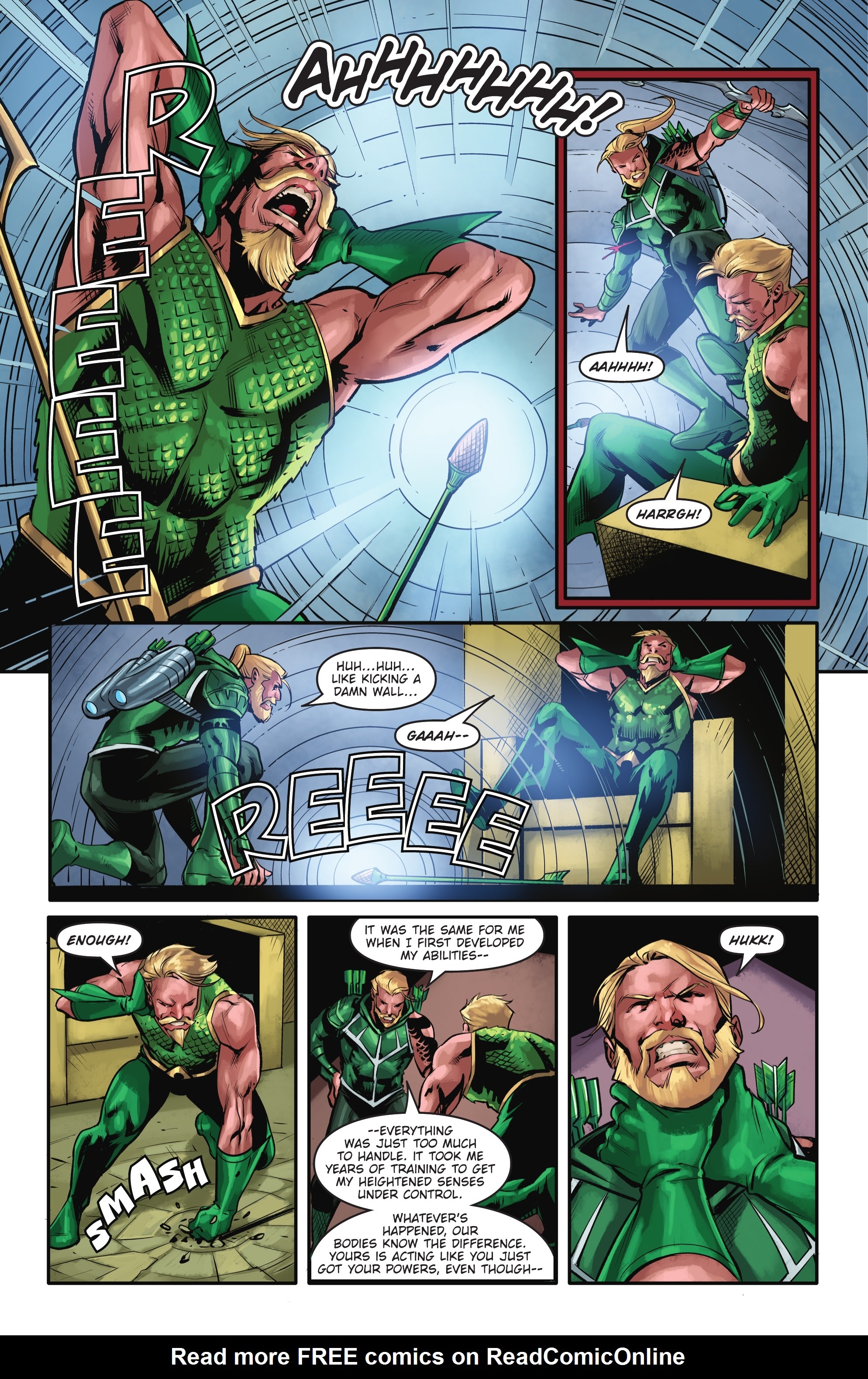 Read online Aquaman/Green Arrow - Deep Target comic -  Issue #1 - 22