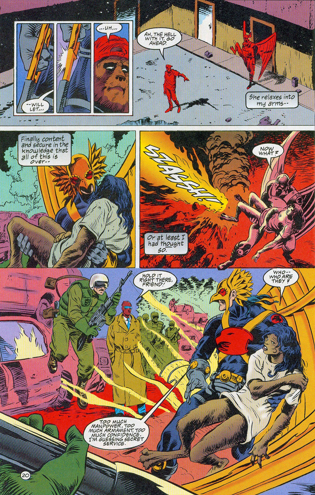 Hawkman (1993) Issue #10 #13 - English 22