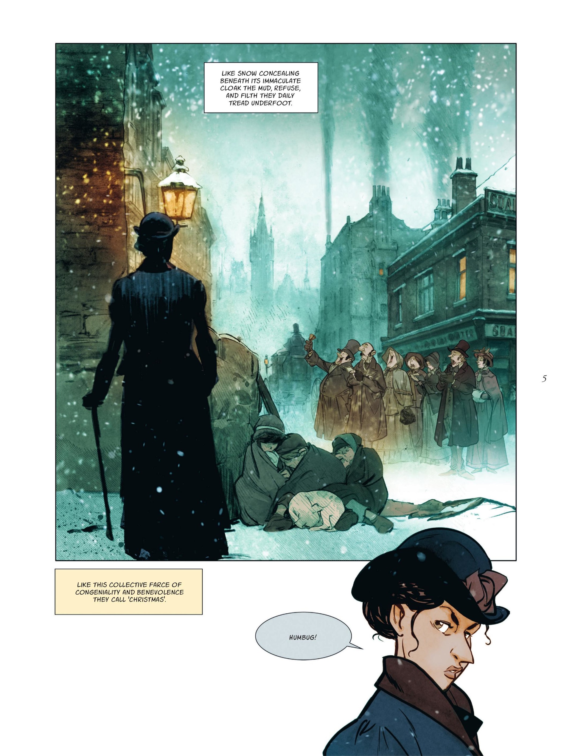 Read online A Christmas Carol: A Ghost Story comic -  Issue # Full - 7