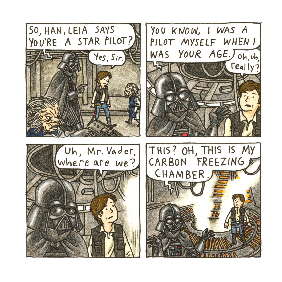 Read online Star Wars: Vader's Little Princess comic -  Issue # TPB - 28