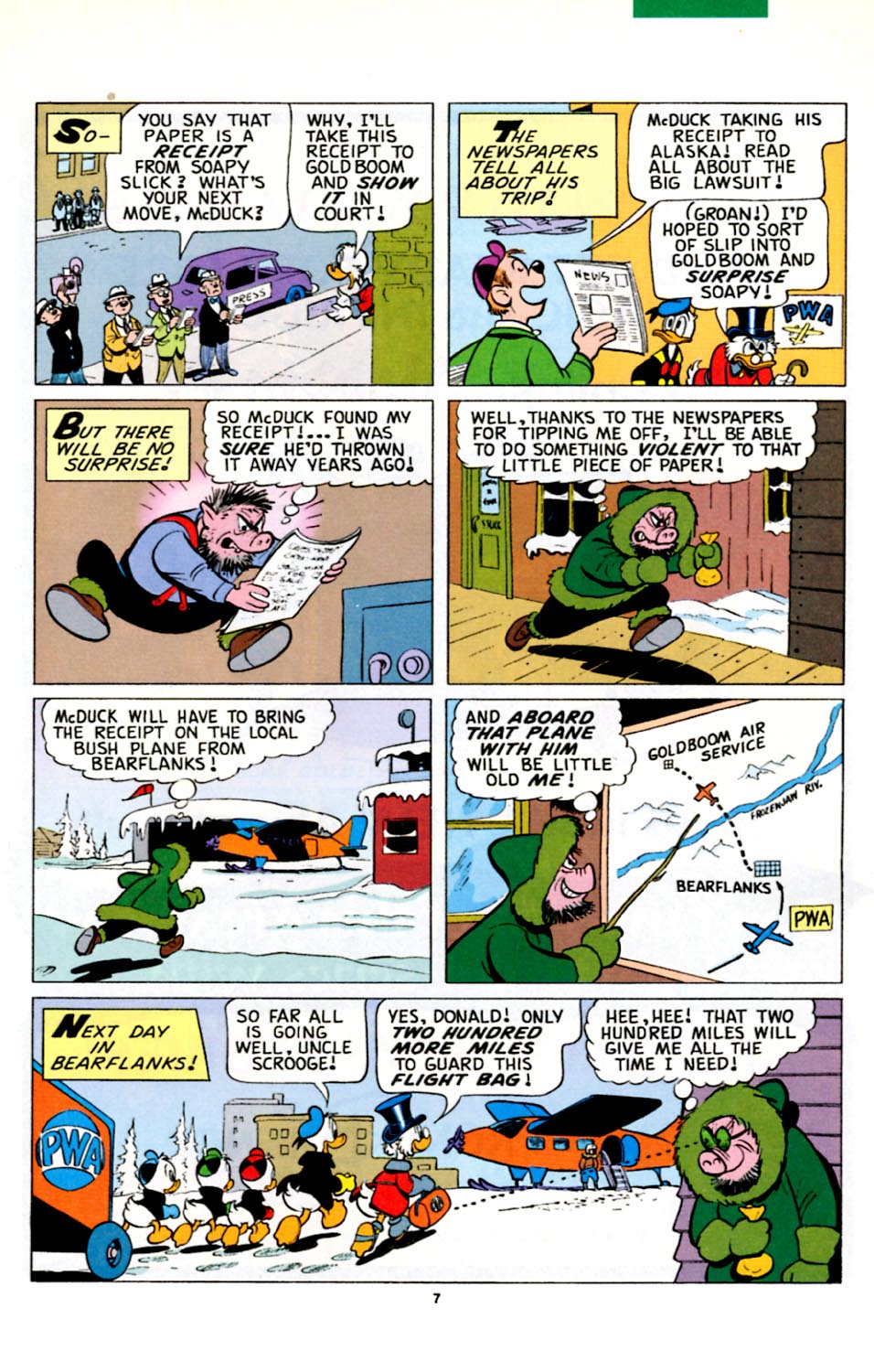 Read online Uncle Scrooge (1953) comic -  Issue #278 - 8