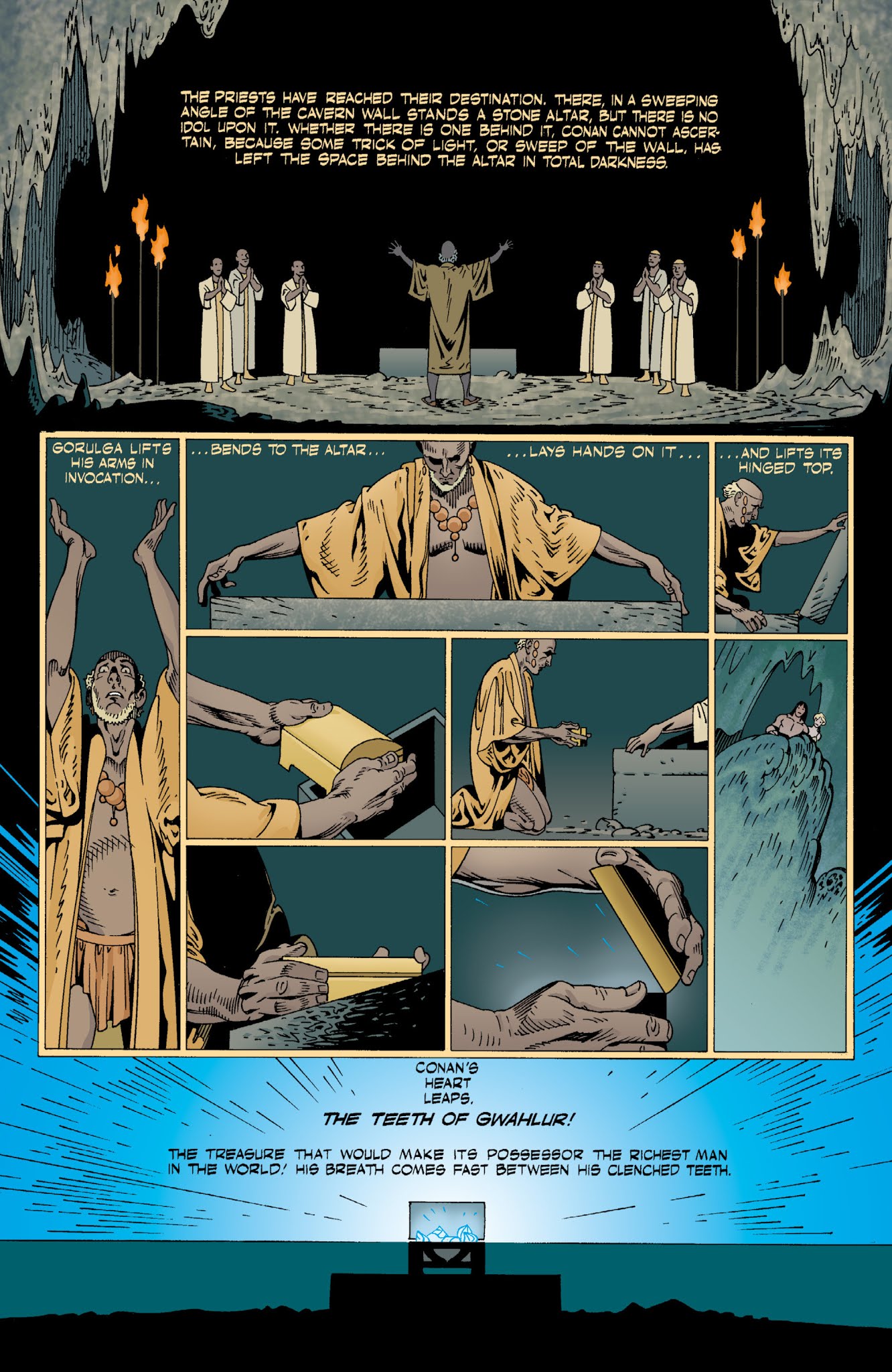Read online Conan and the Jewels of Gwahlur comic -  Issue # _TPB - 60