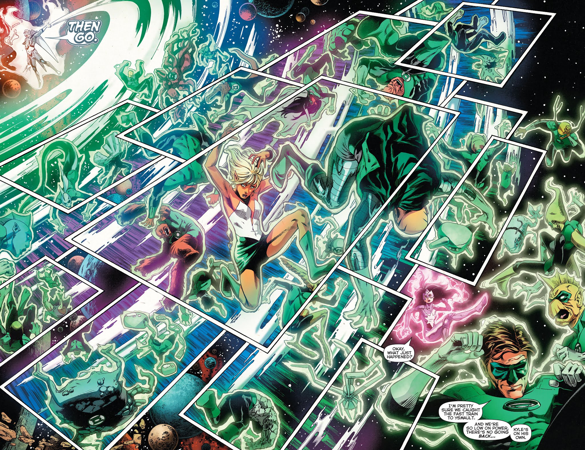 Read online Green Lantern: Lights Out comic -  Issue # TPB - 101
