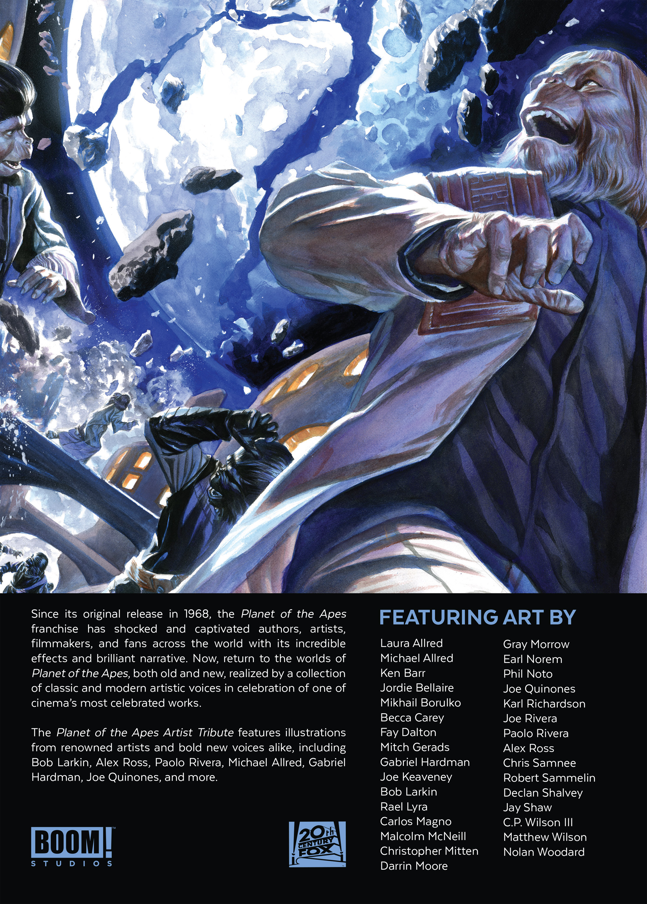 Read online Planet of the Apes Artist Tribute comic -  Issue # TPB - 112