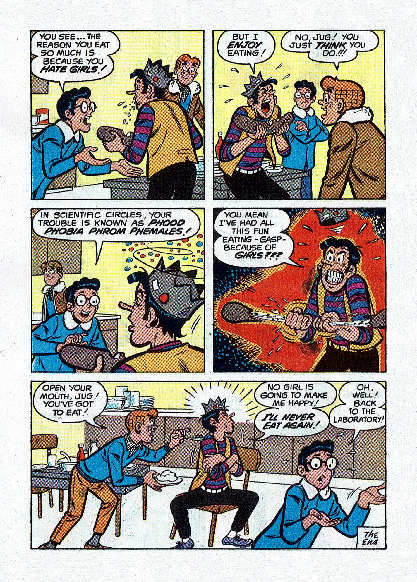 Read online Jughead Jones Comics Digest comic -  Issue #75 - 48