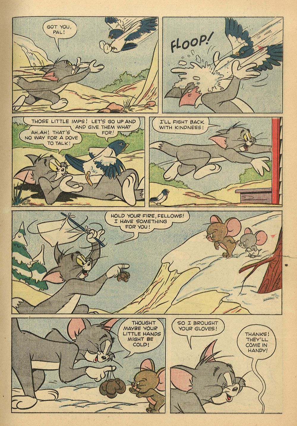 Read online M.G.M.'s Tom and Jerry's Winter Fun comic -  Issue #5 - 7